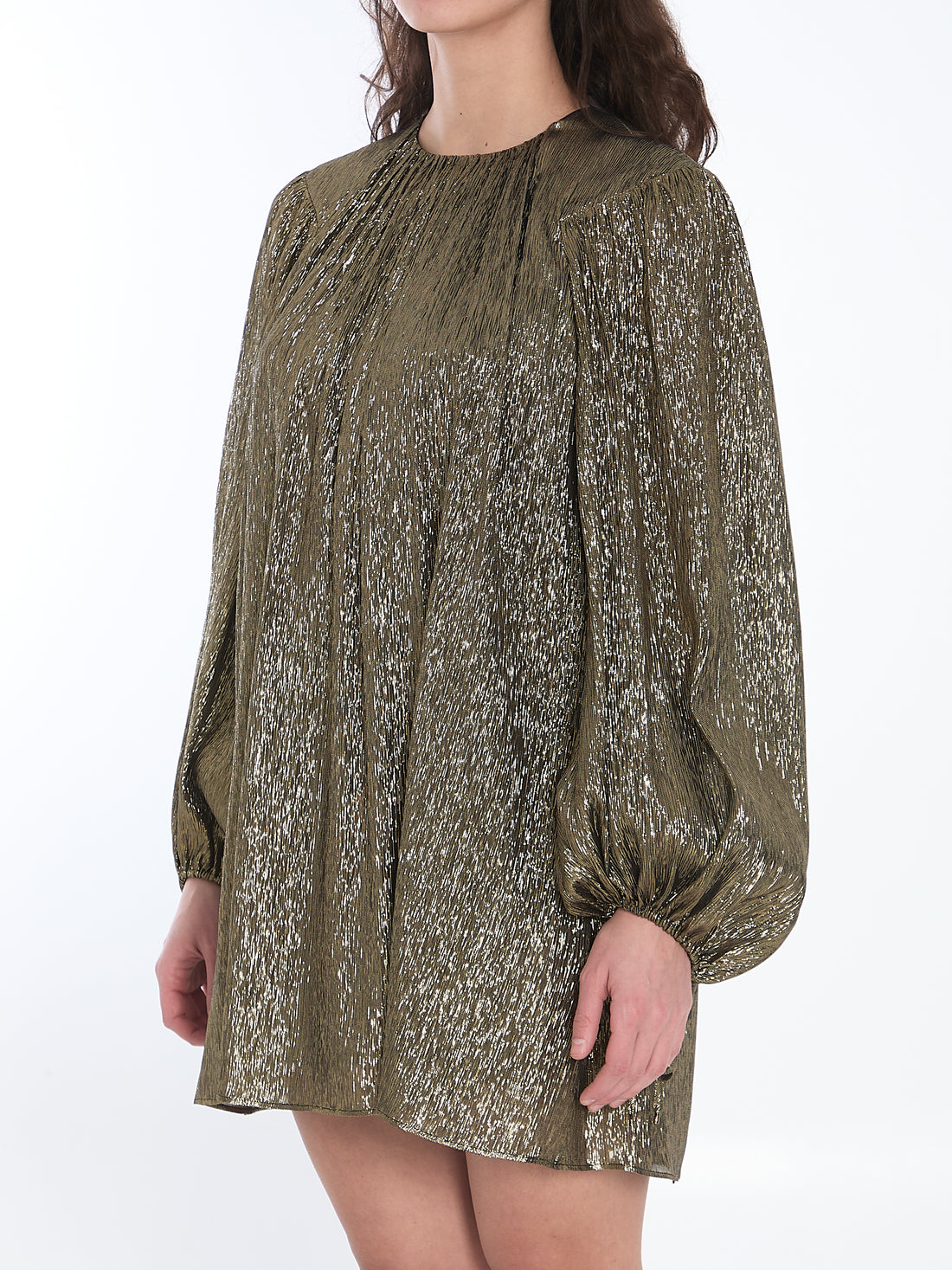 CHLOE 38 ruched mini dress