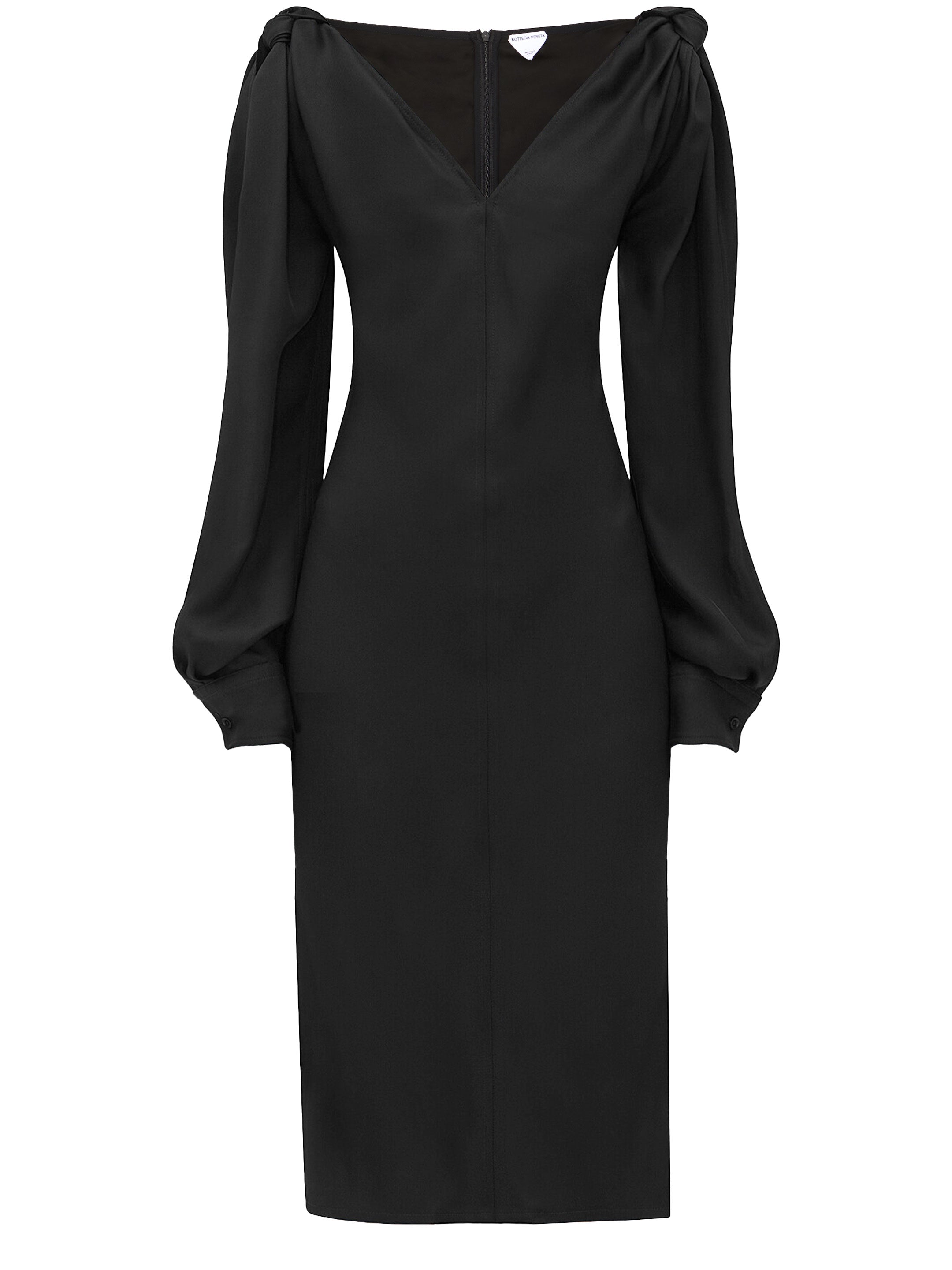 BOTTEGA VENETA 40 viscose midi dress