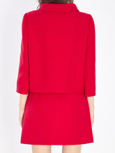 VALENTINO GARAVANI 40 jacket in crepe couture