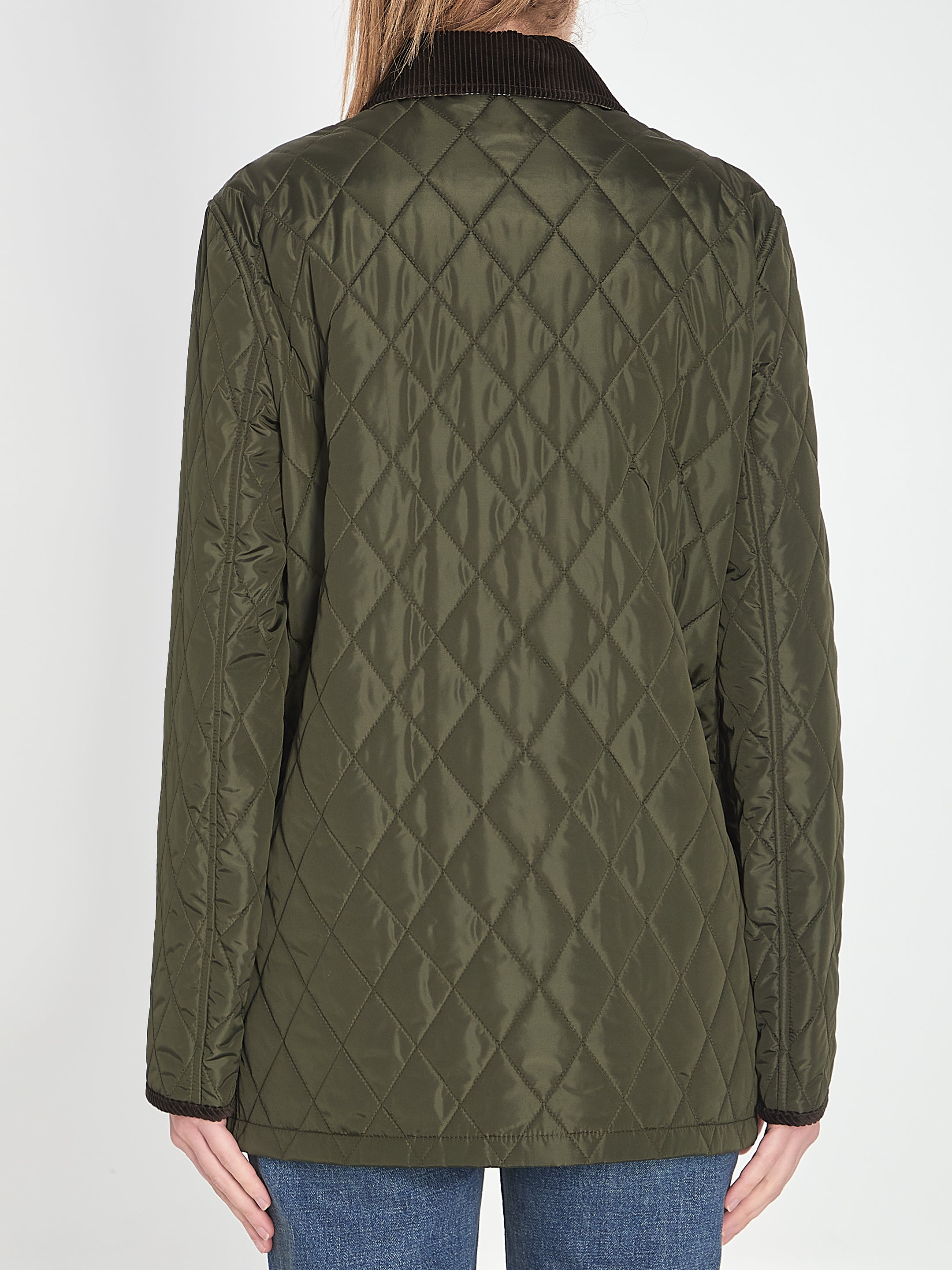 BURBERRY M quilted country jacket