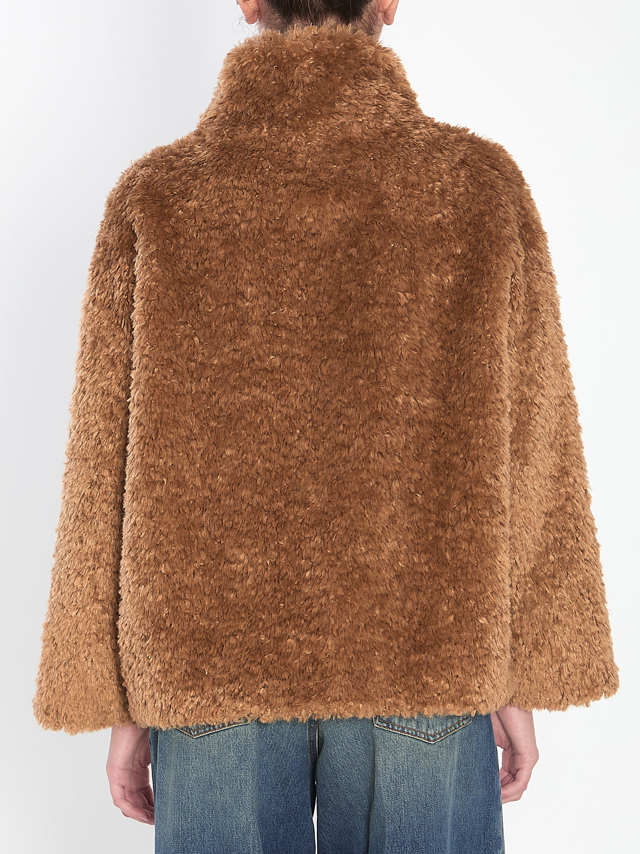 HERNO 40 eco-fur coat
