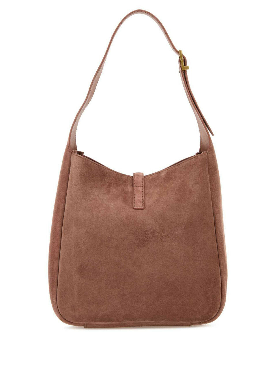 Le 5 a 7 Small Suede Leather Shoulder Bag