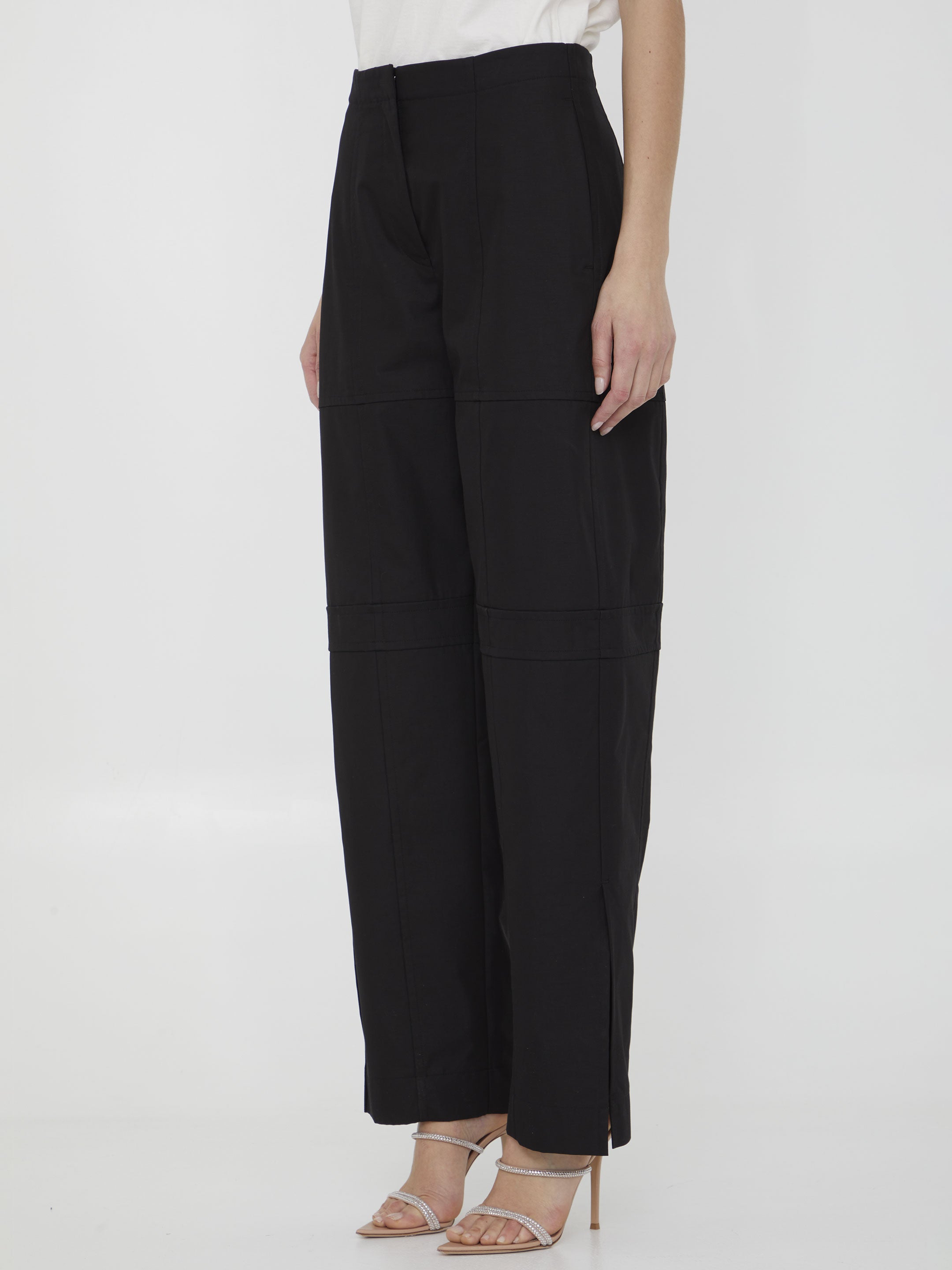 JIL SANDER 34 cotton cargo pants