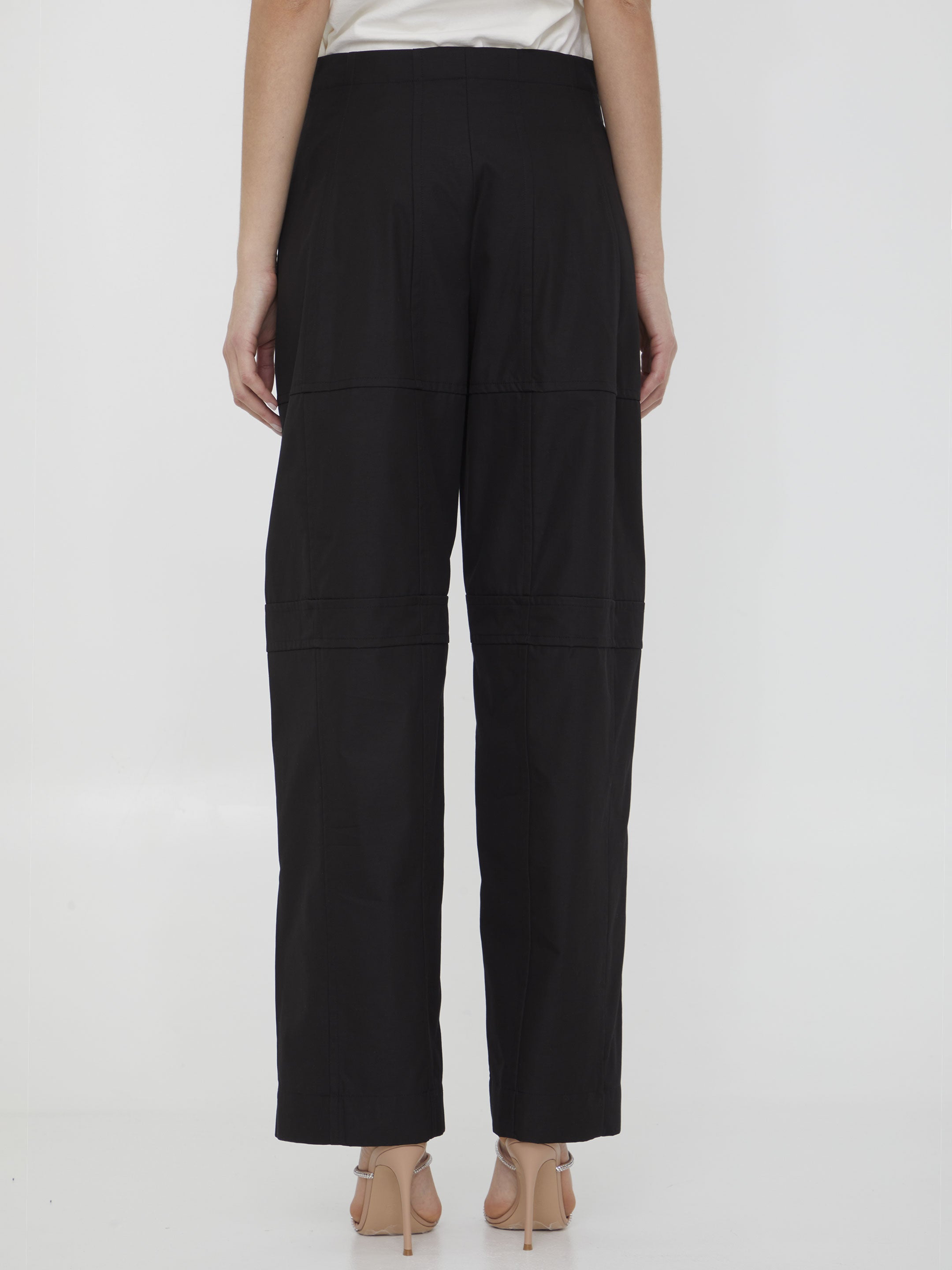JIL SANDER 34 cotton cargo pants