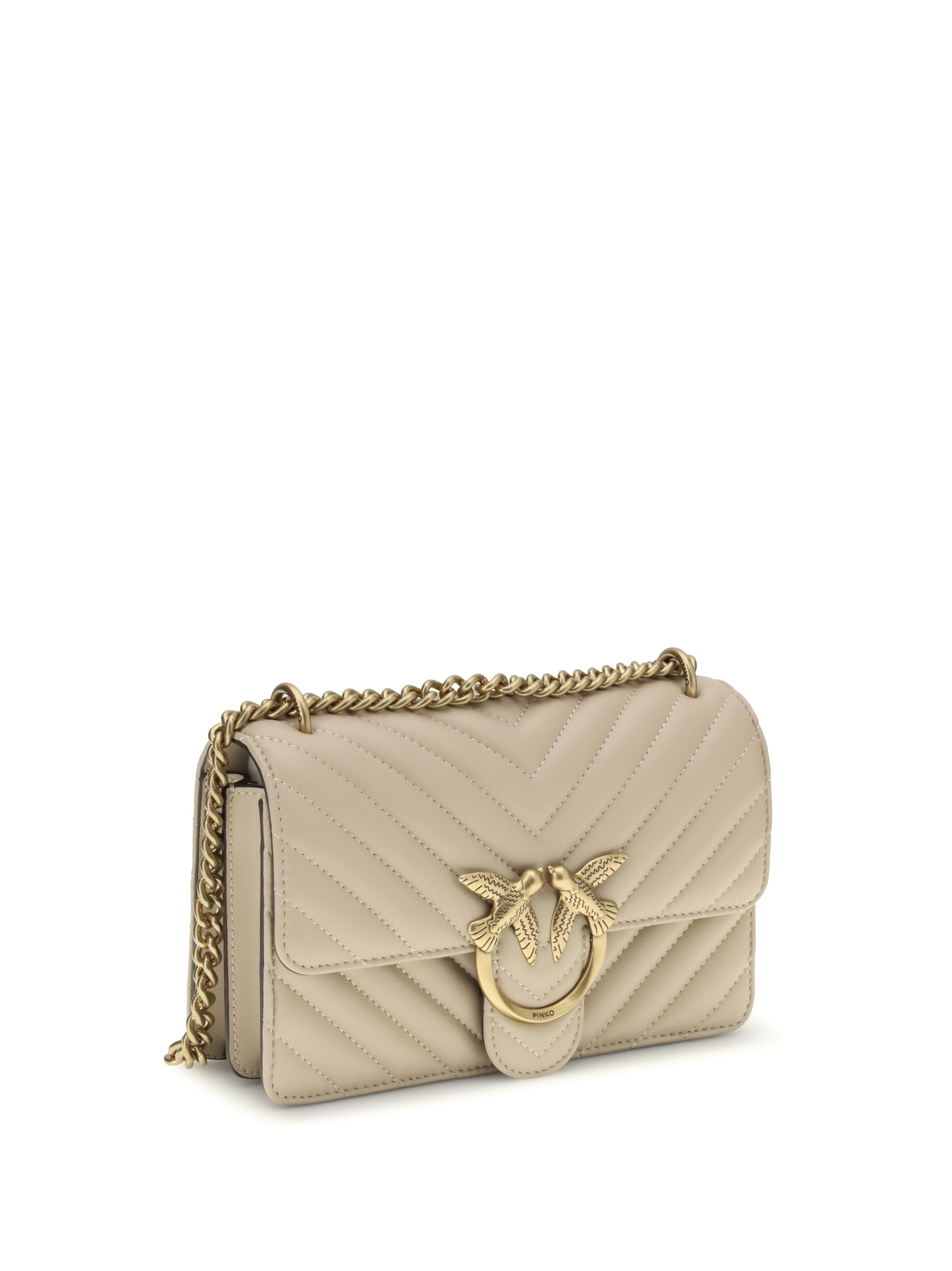 PINKO OS mini love shoulder bag