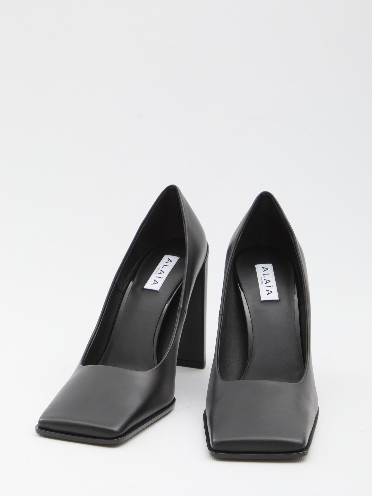 ALAIA 36 square-toed pumps