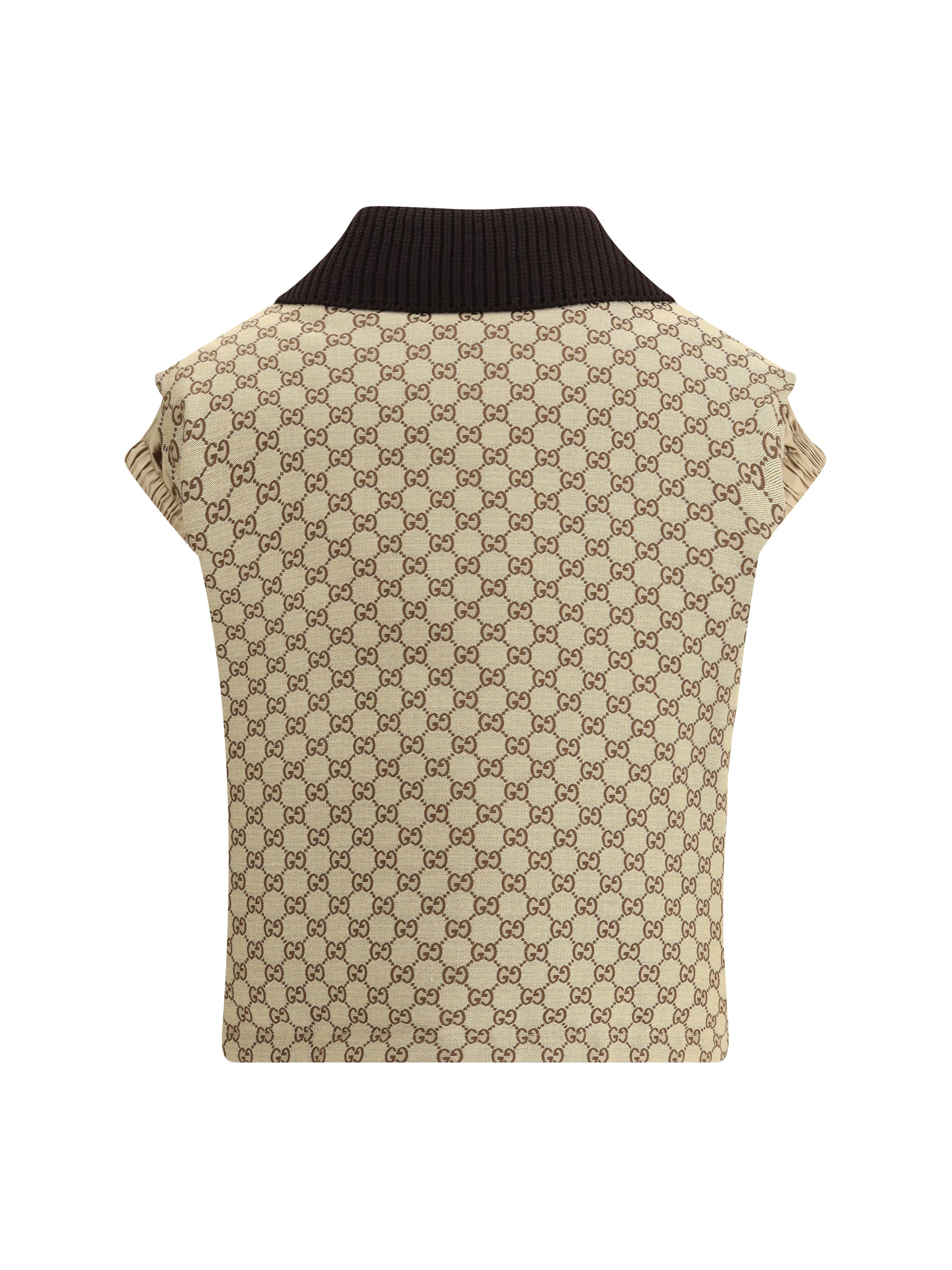 GUCCI 40 bomber gilet with single front pocket