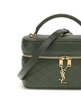 SAINT LAURENT OS vanity gaby leather handbag