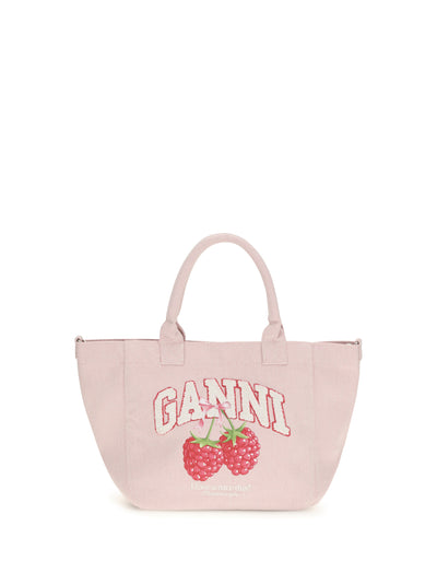 small easy shopper raspberry print