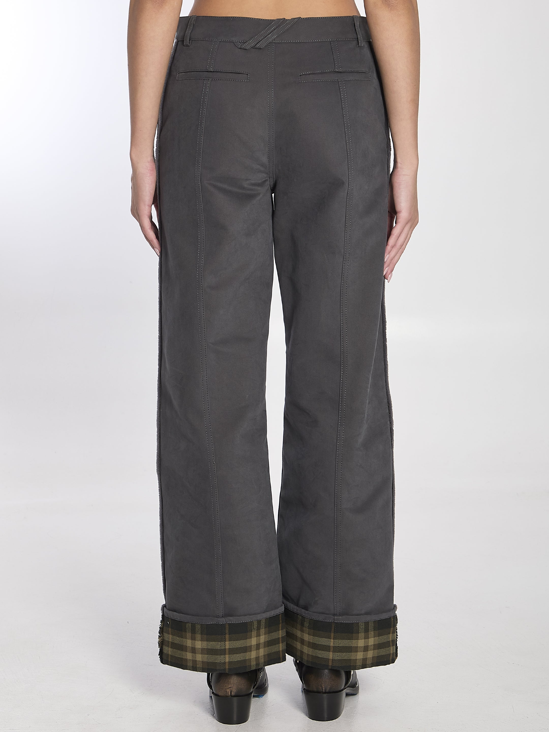 BURBERRY 6 trousers in cotton and nylon