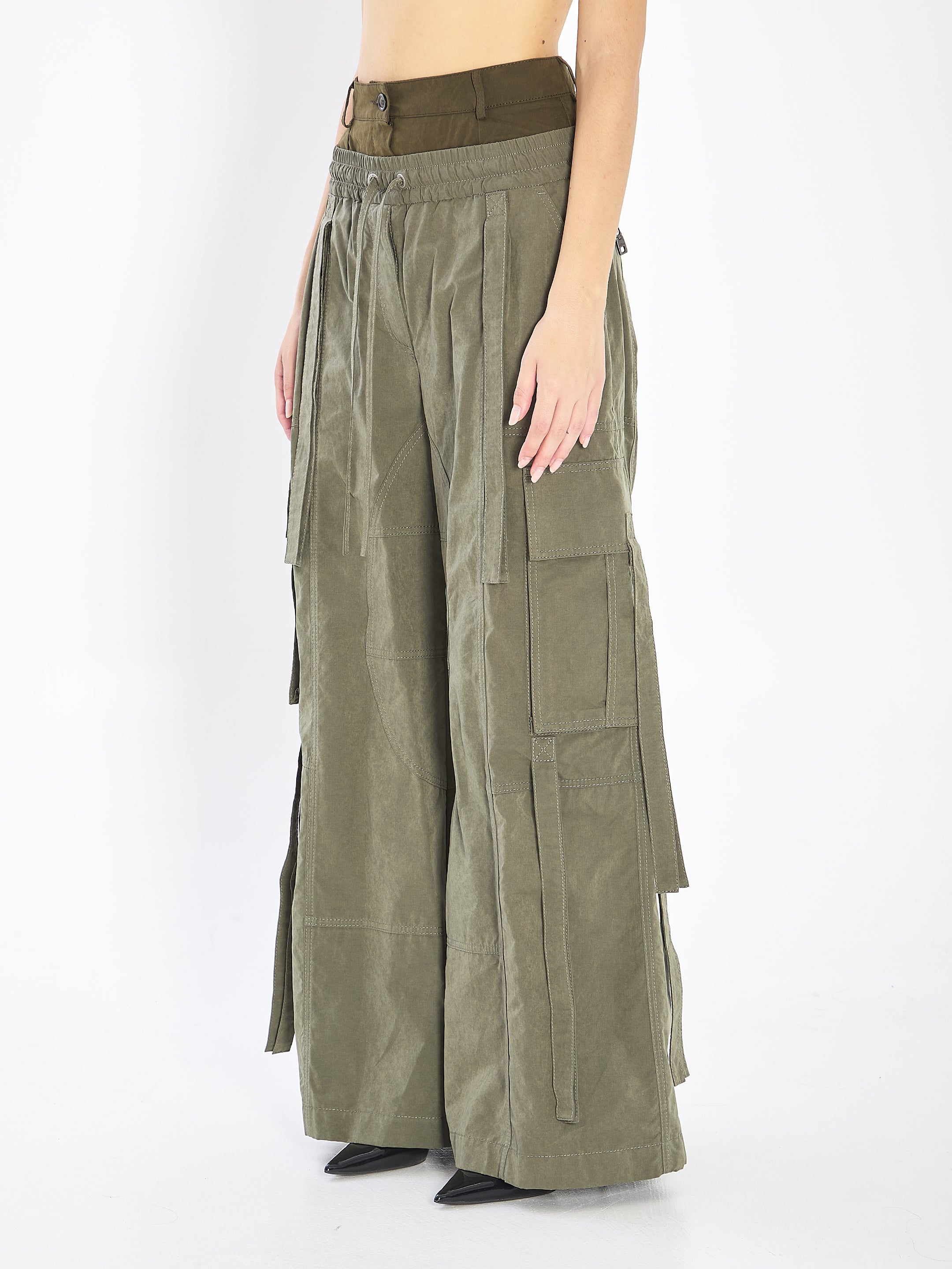 DOLCE&GABBANA 38 waxed cord cargo pants