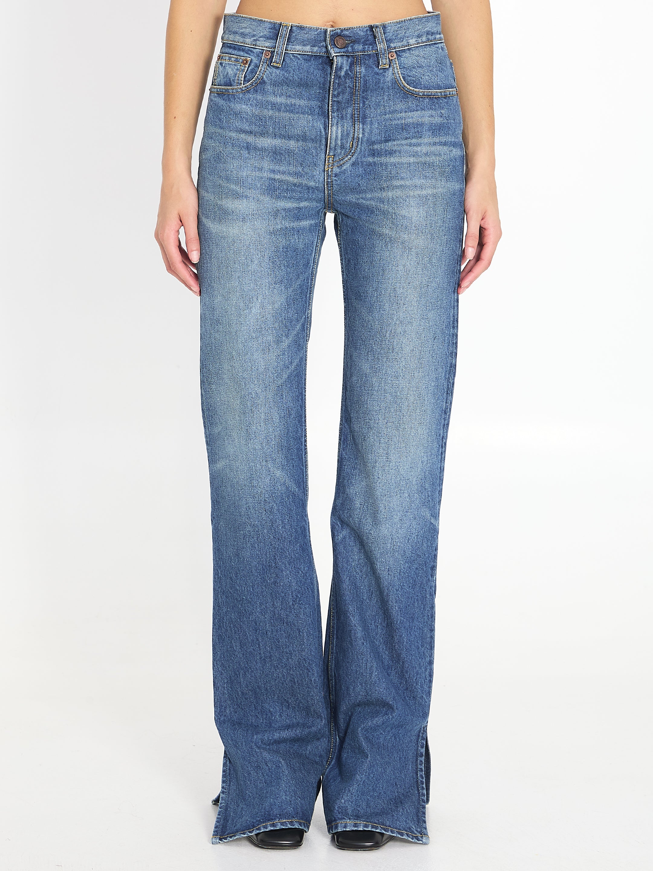CHLOE 25 straight-leg denim jeans