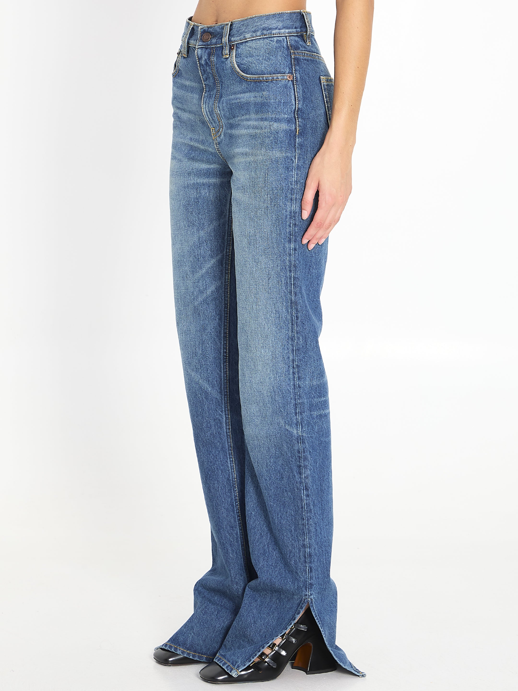 CHLOE 25 straight-leg denim jeans