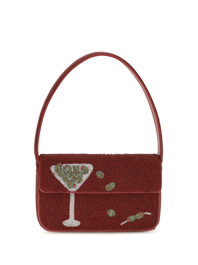tommy beaded shoulder bag