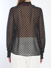 VALENTINO GARAVANI 40 shirt with polka dots