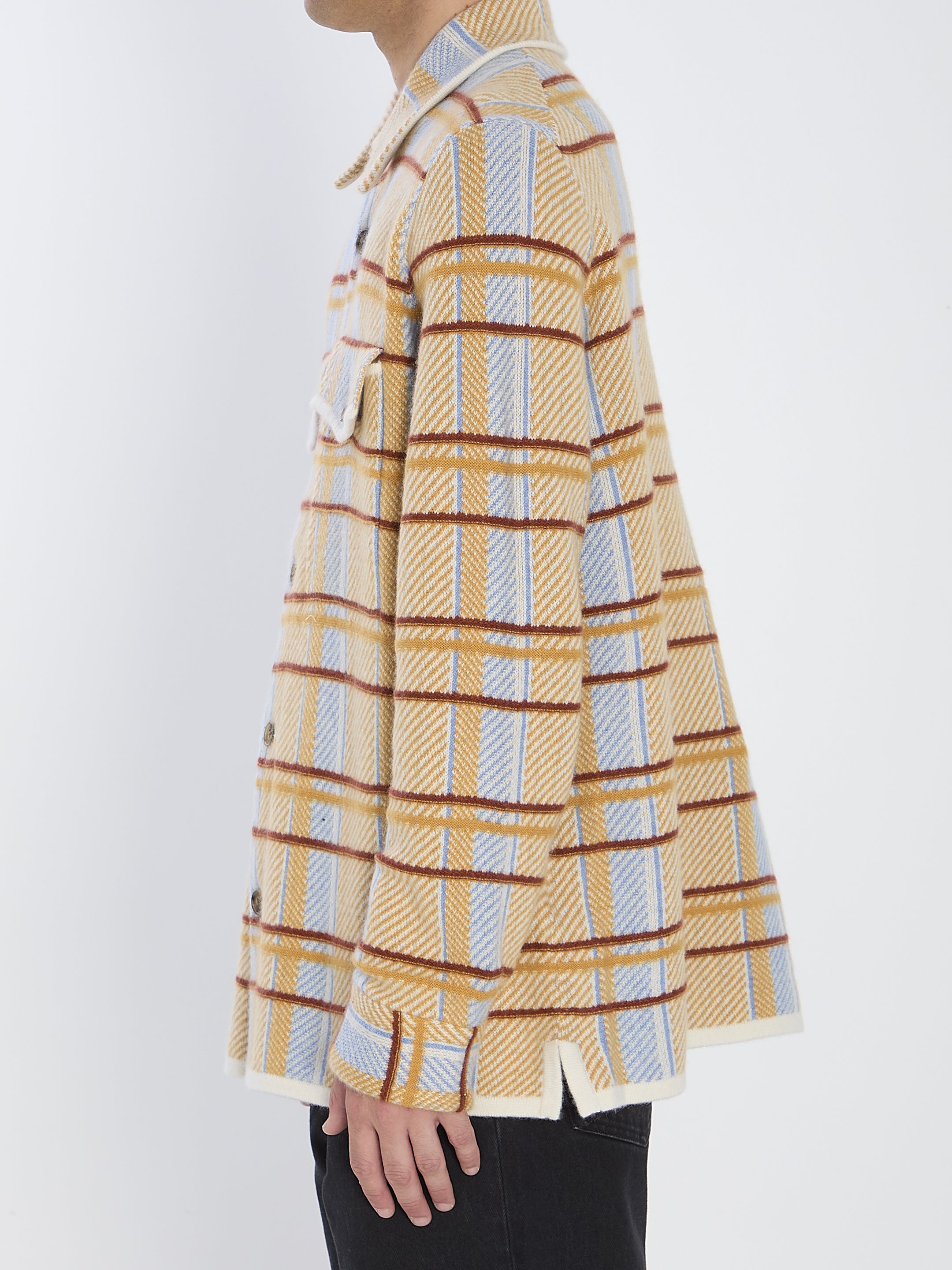 GUEST IN RESIDENCE XS plaid work shirt