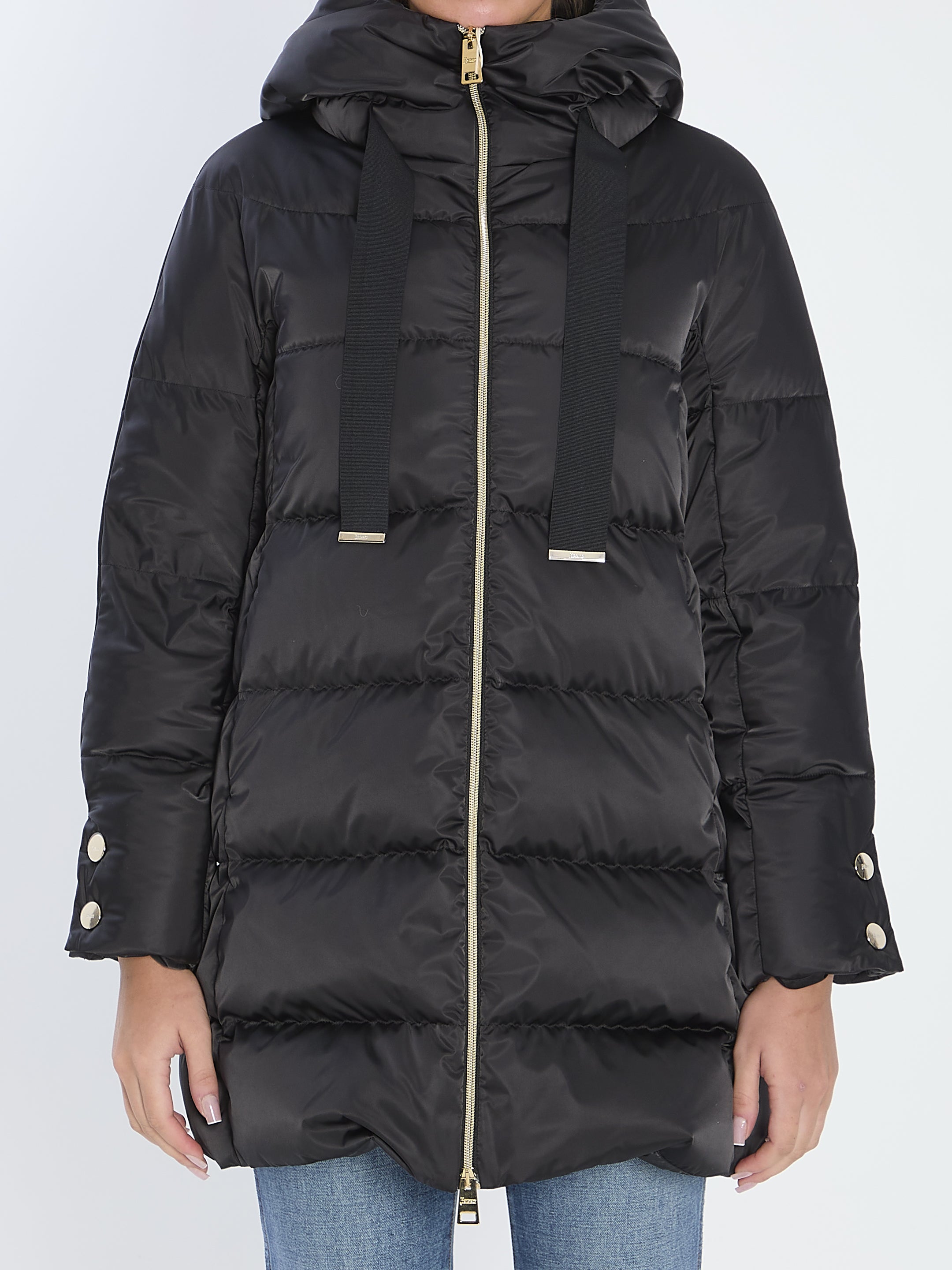 HERNO 38 a-shape puffer jacket