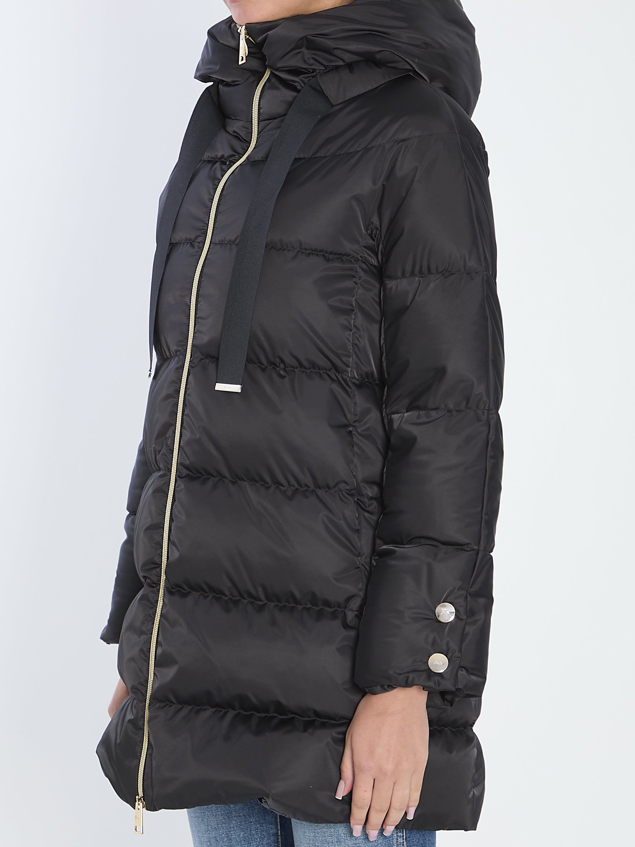 HERNO 38 a-shape puffer jacket