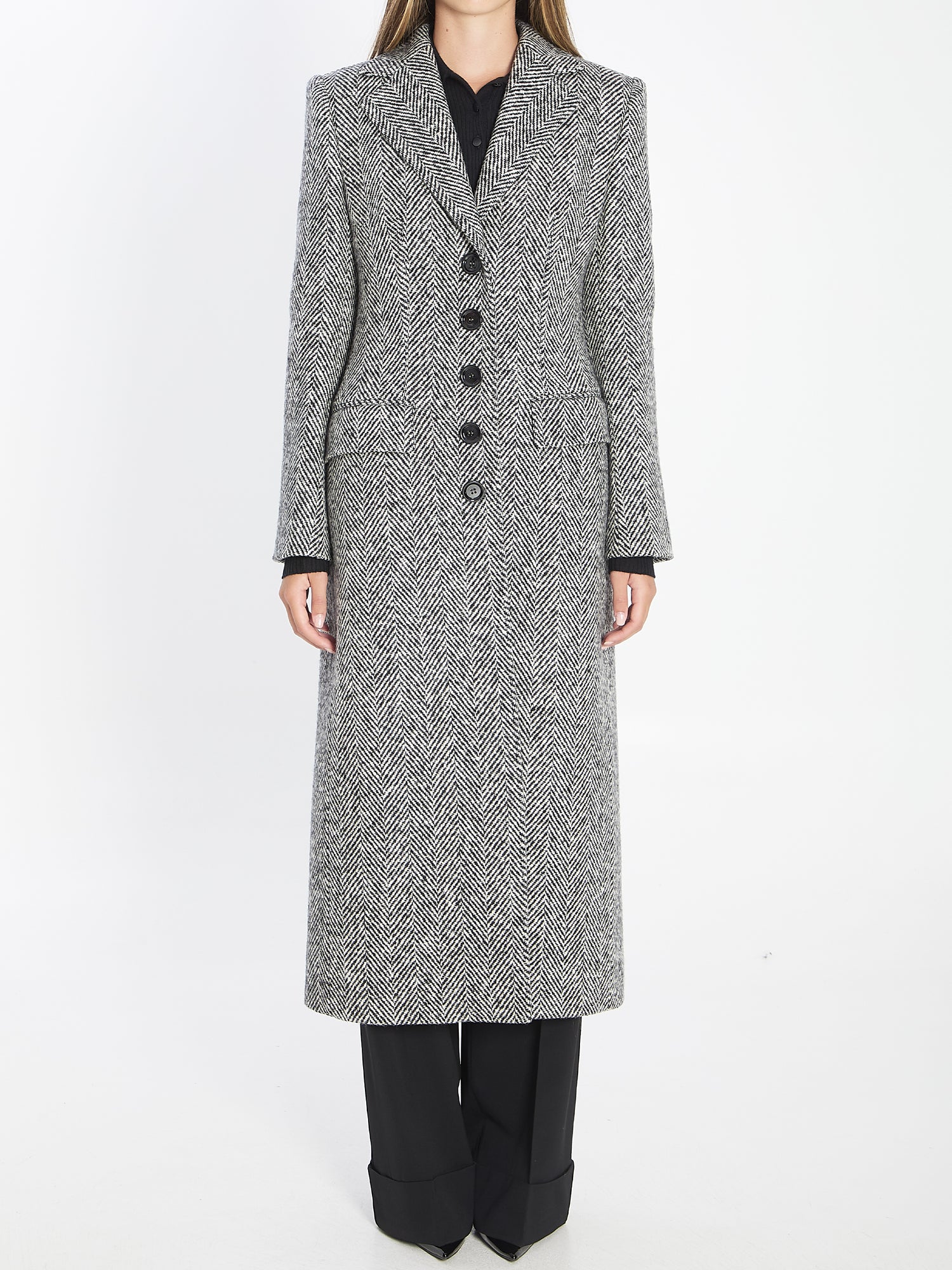 DOLCE&GABBANA 40 single-breasted coat