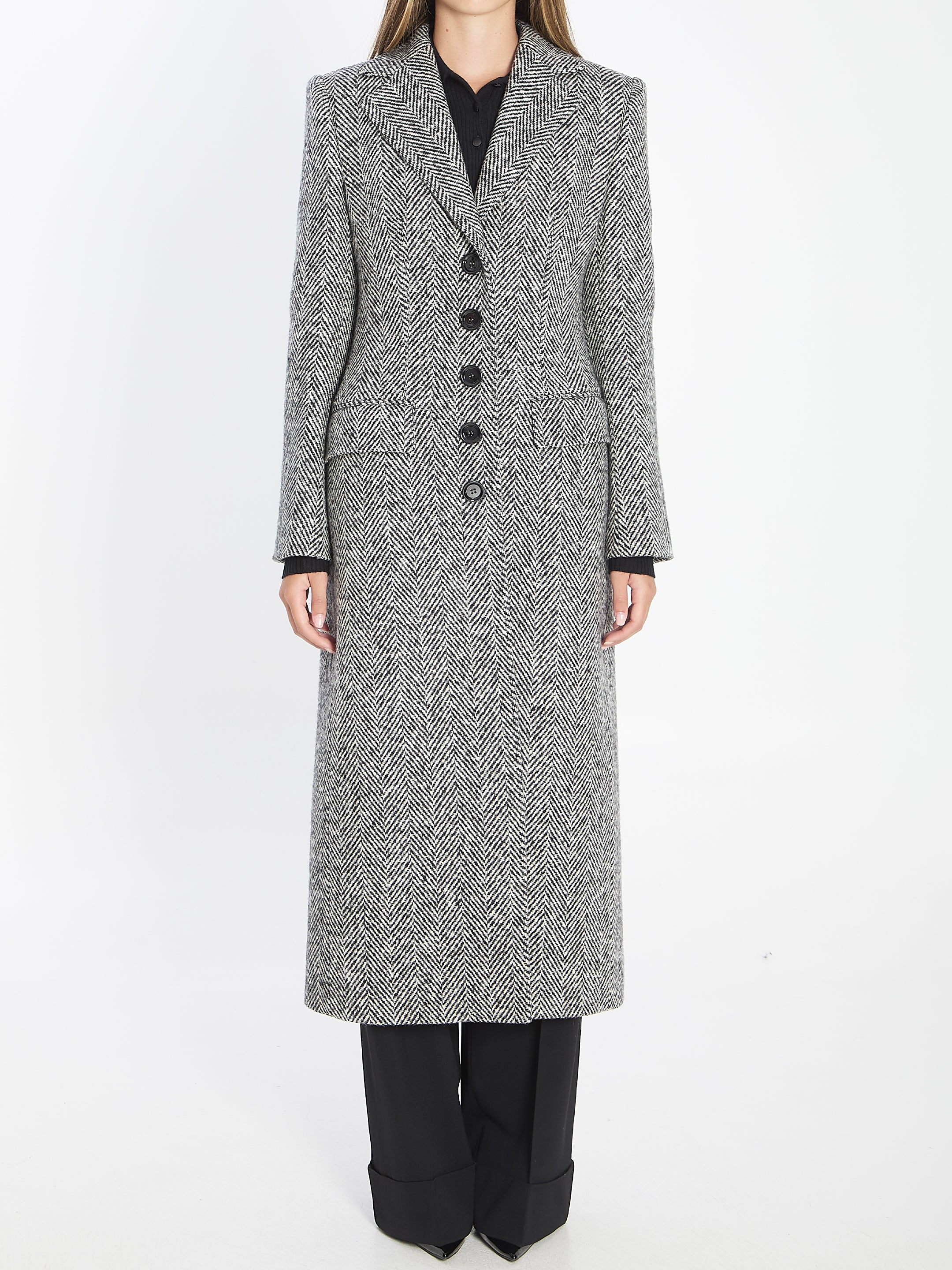 DOLCE&GABBANA 40 single-breasted coat