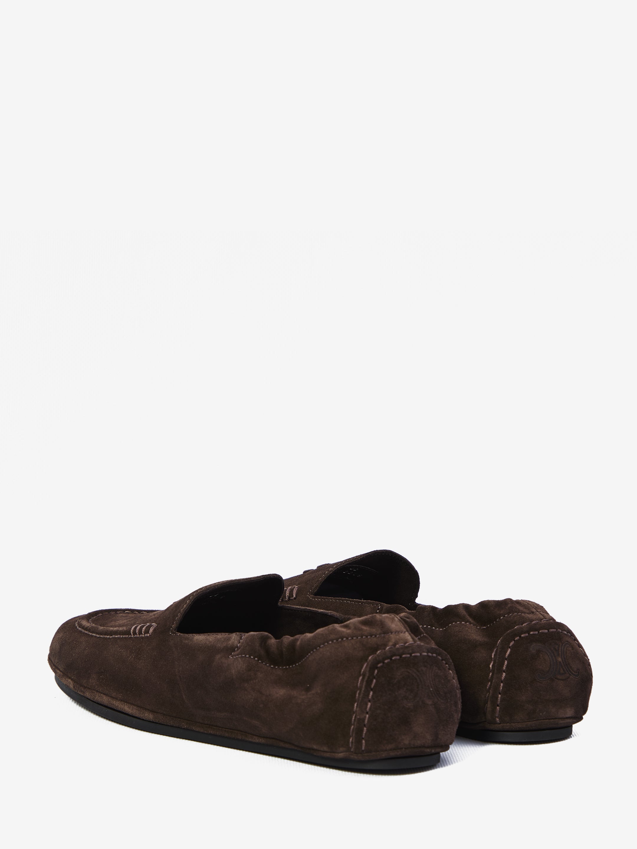 CELINE 36 triomphe loafer with elastic insert