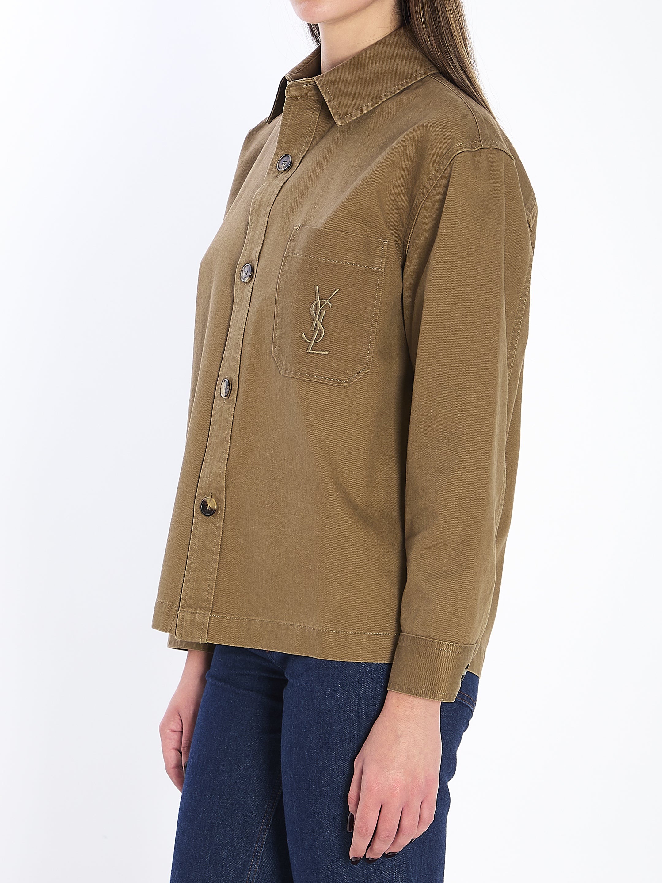 SAINT LAURENT M cassandre shirt