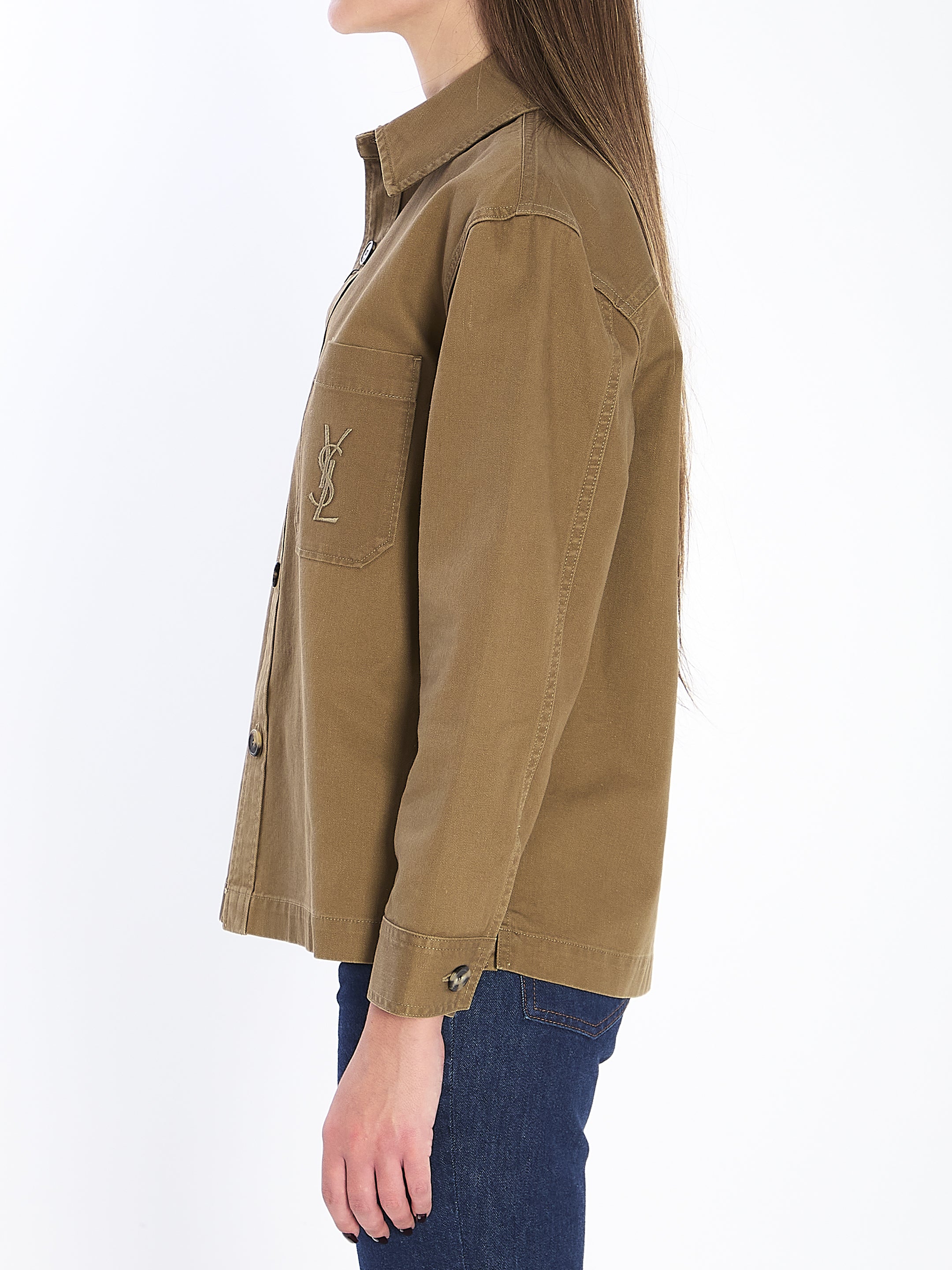 SAINT LAURENT M cassandre shirt