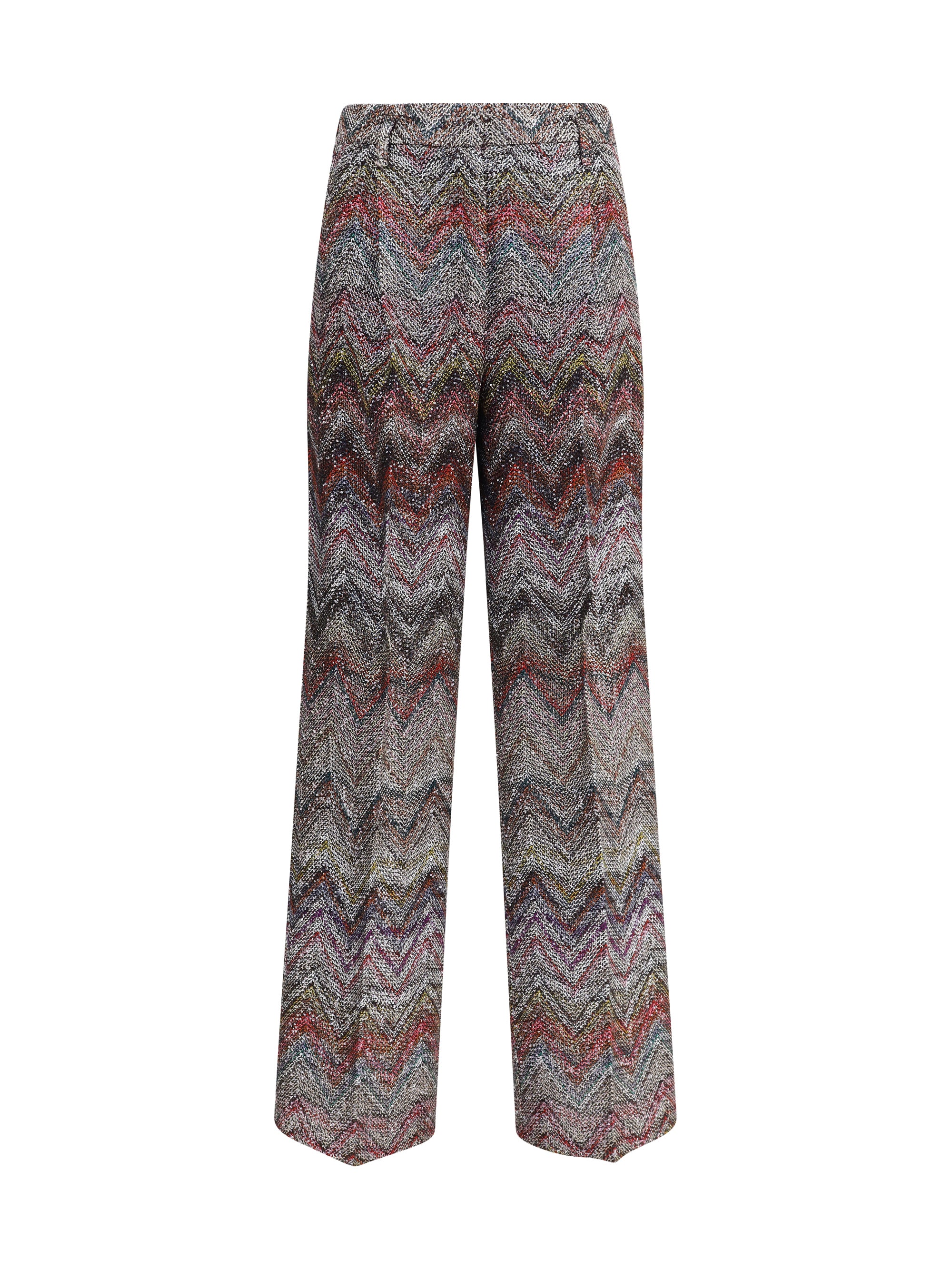 MISSONI 40 zigzag patterned pants