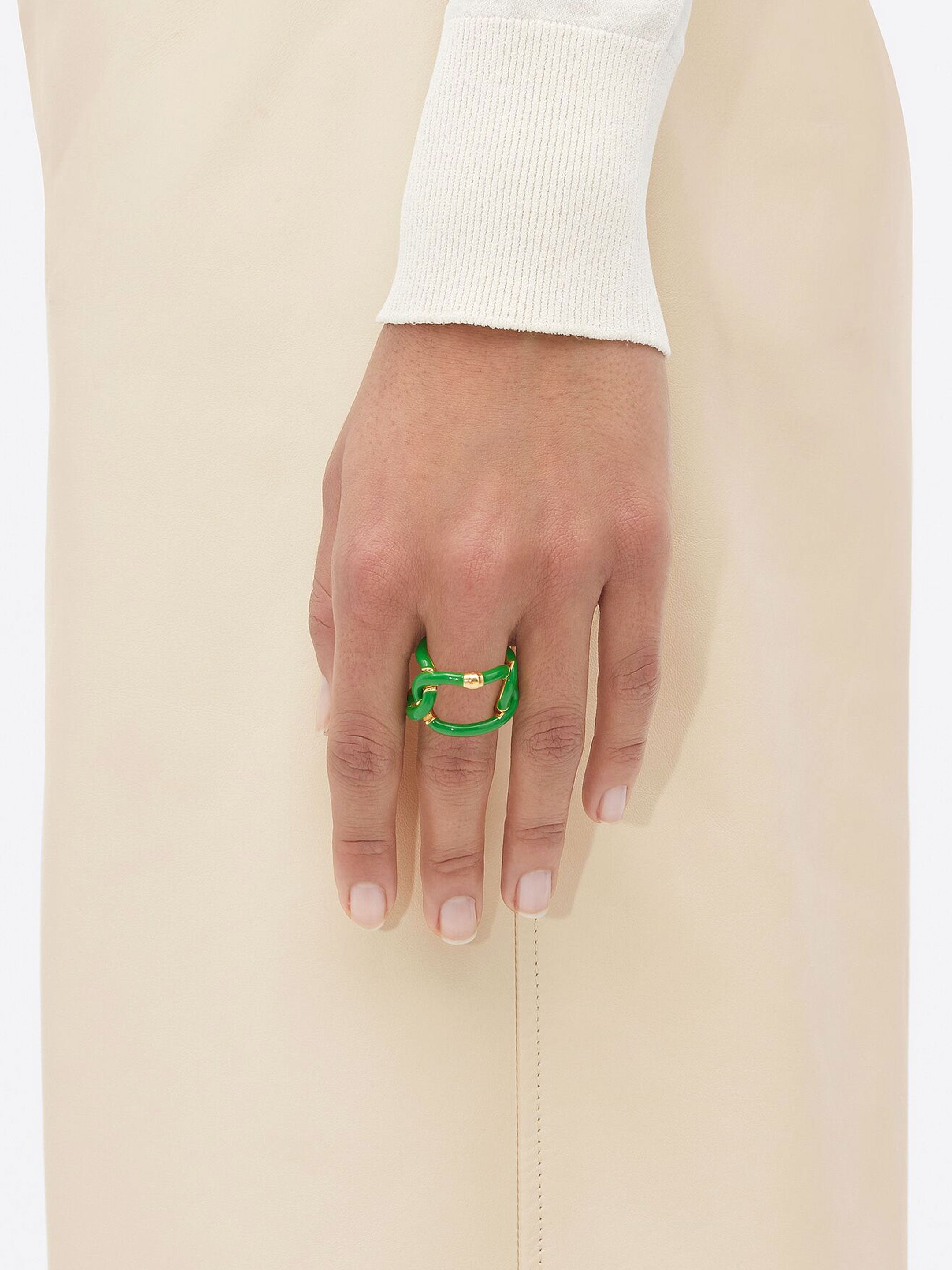 BOTTEGA VENETA 19 chains ring