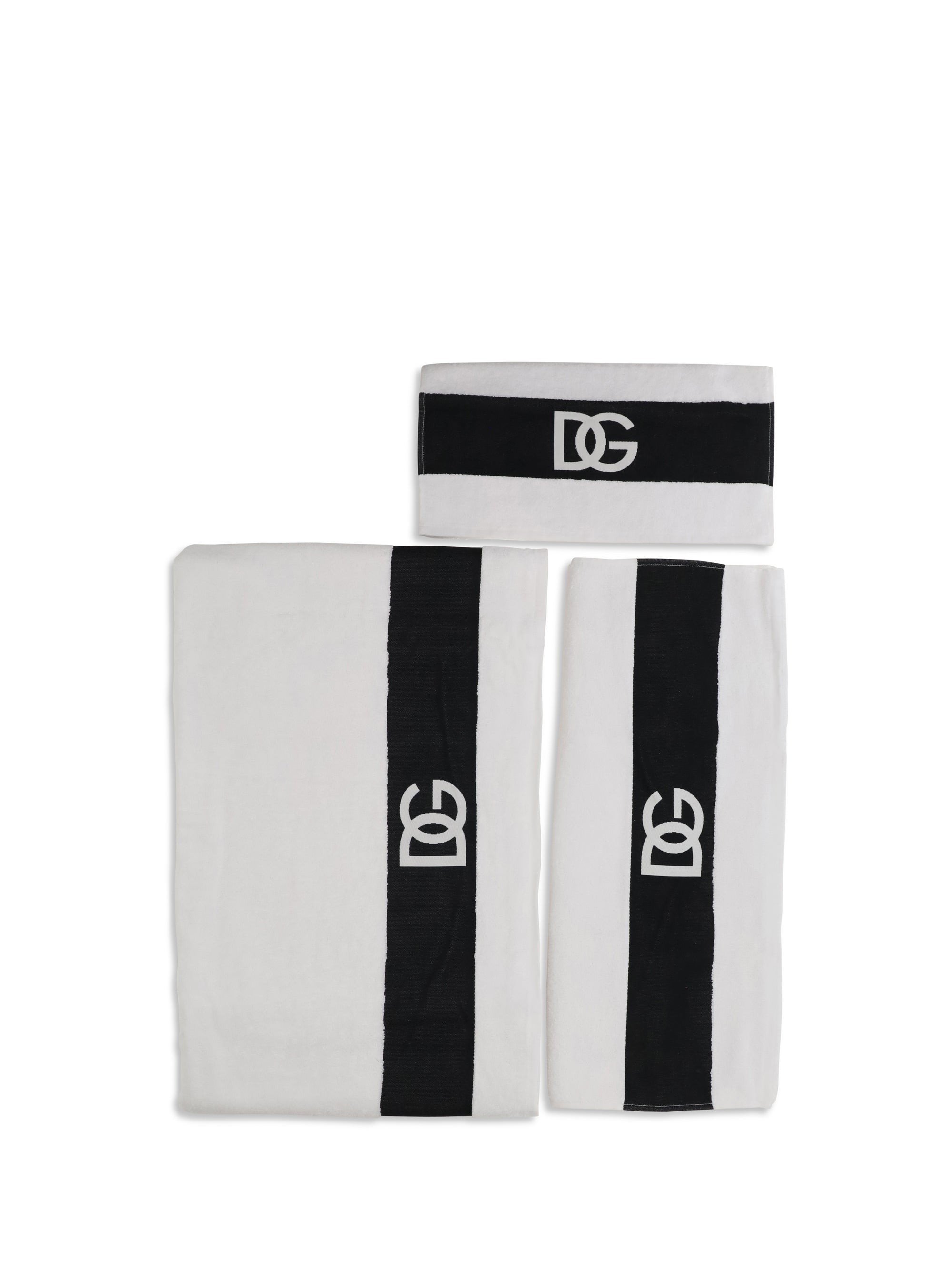 DOLCE & GABBANA OS 5-piece cotton terry towel set