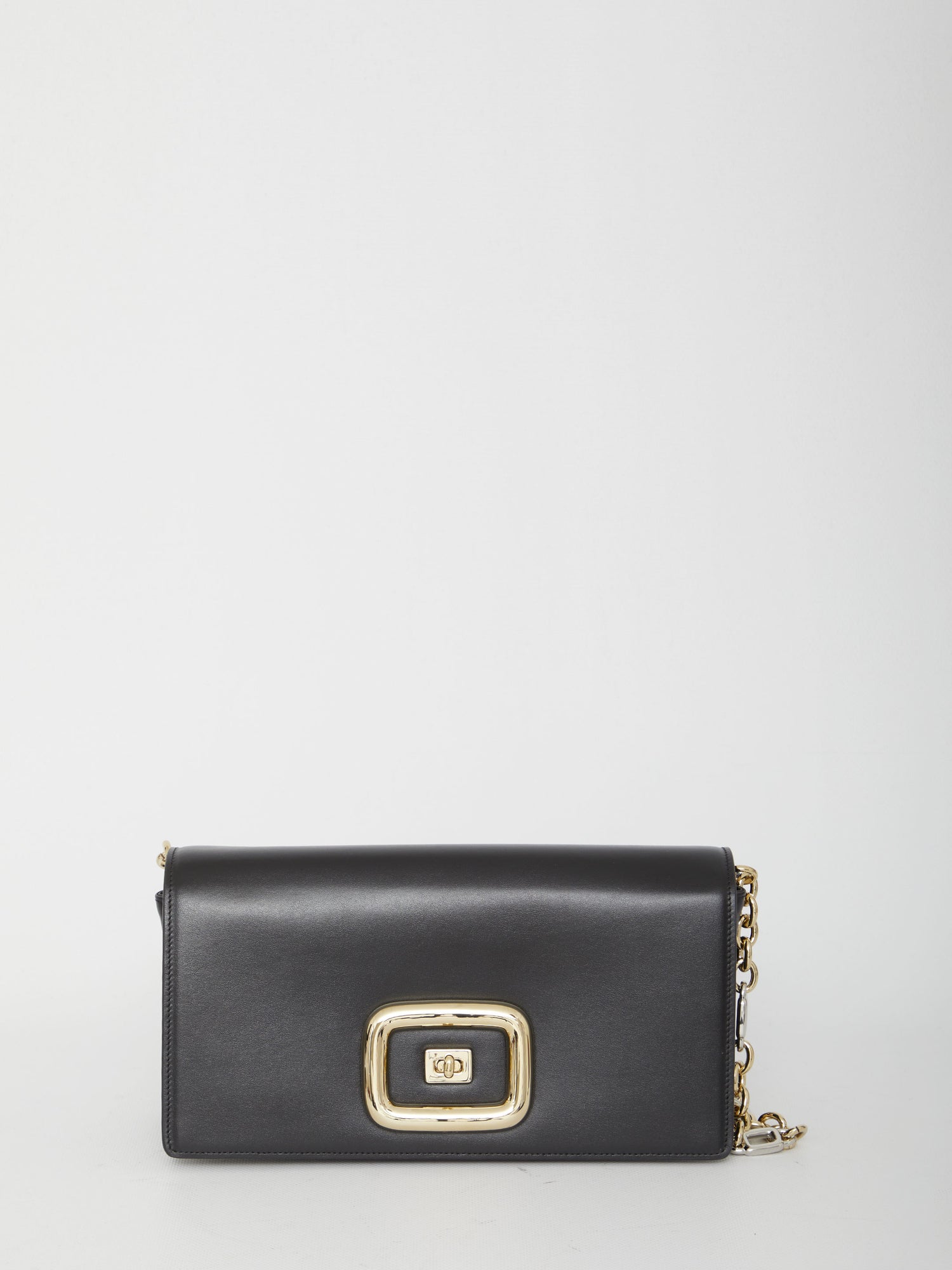 ROGER VIVIER OS viv choc chain bag