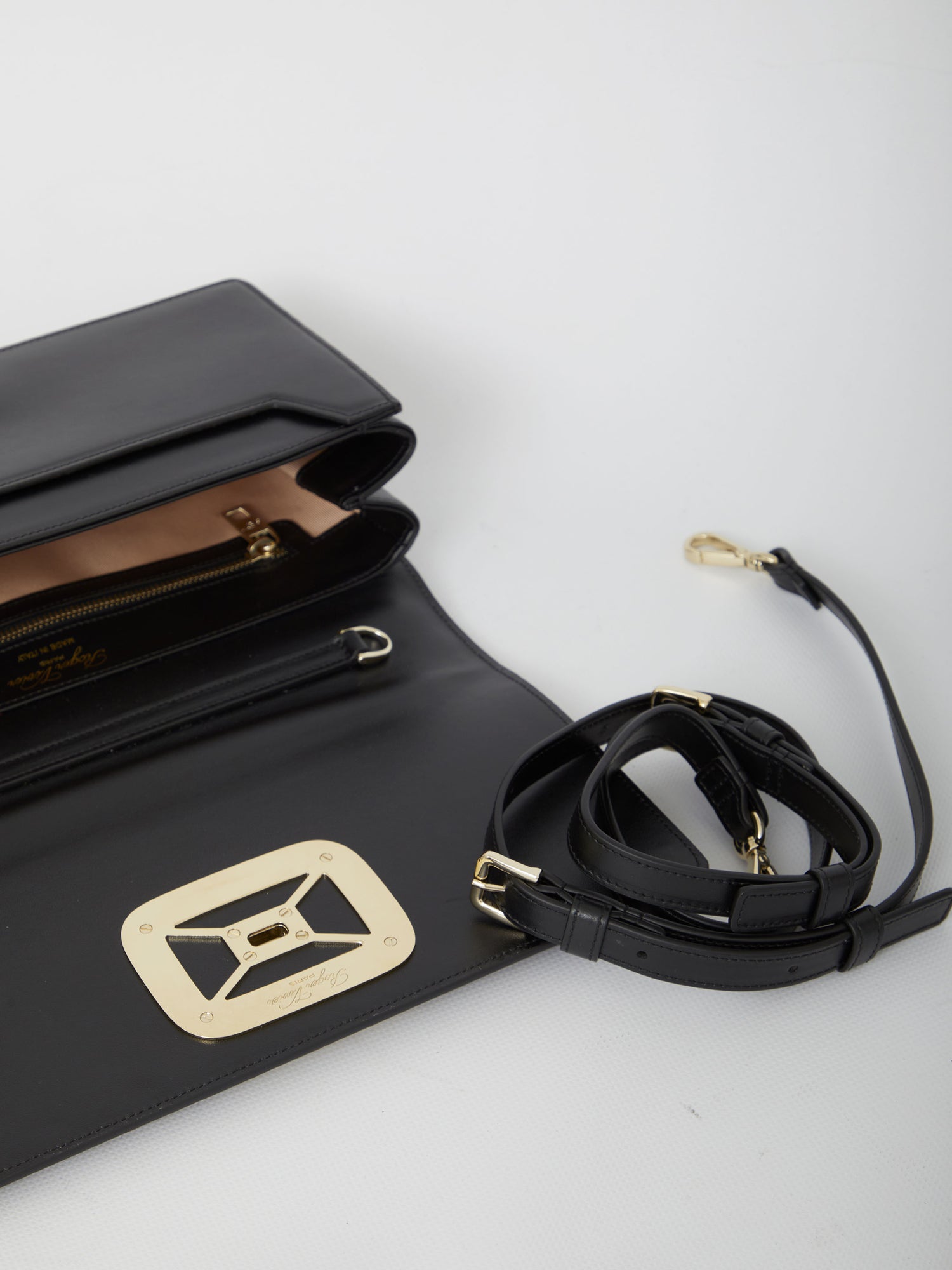 ROGER VIVIER OS viv choc chain bag