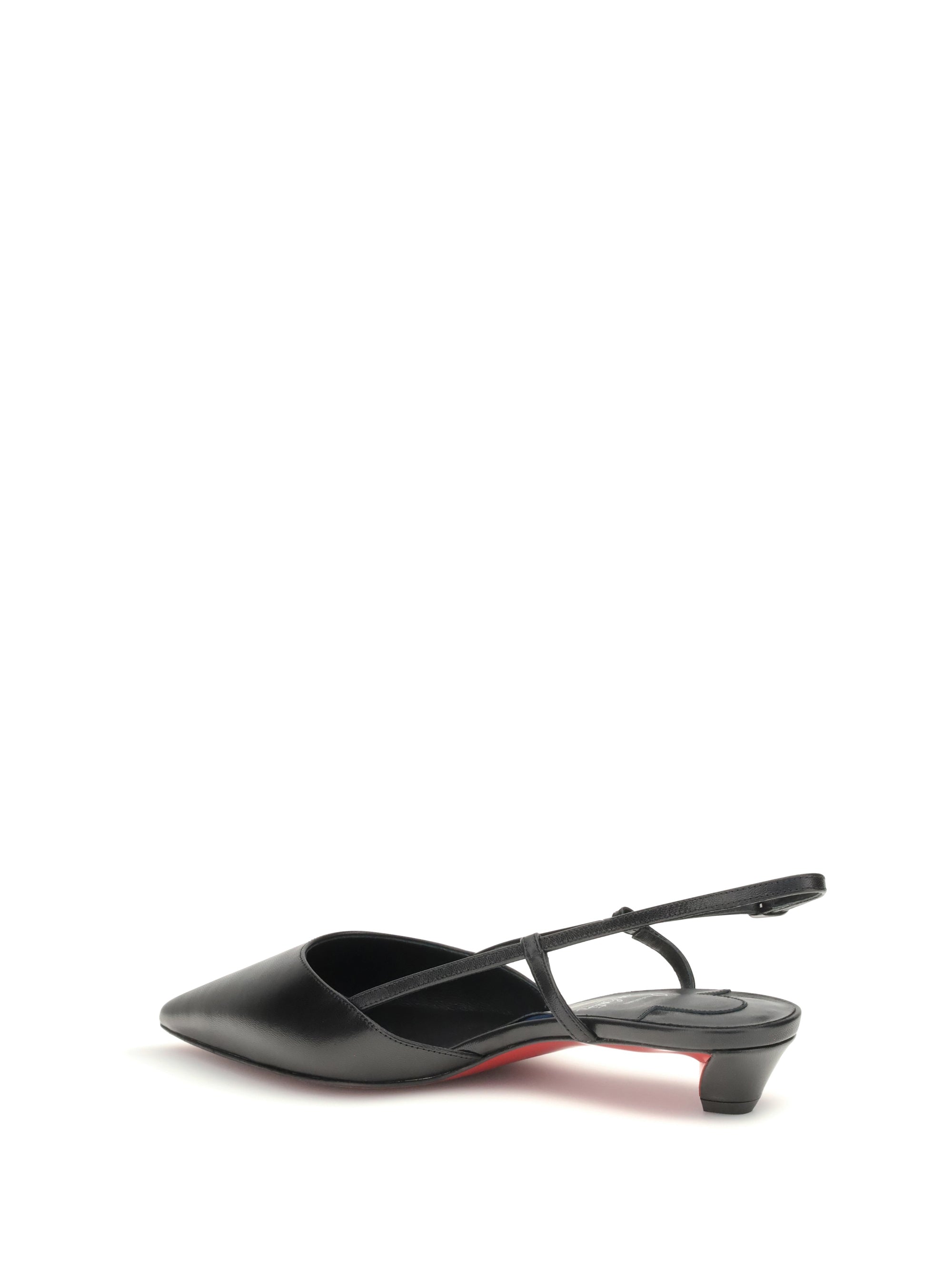 CHRISTIAN LOUBOUTIN 37 miss z slingback décolleté