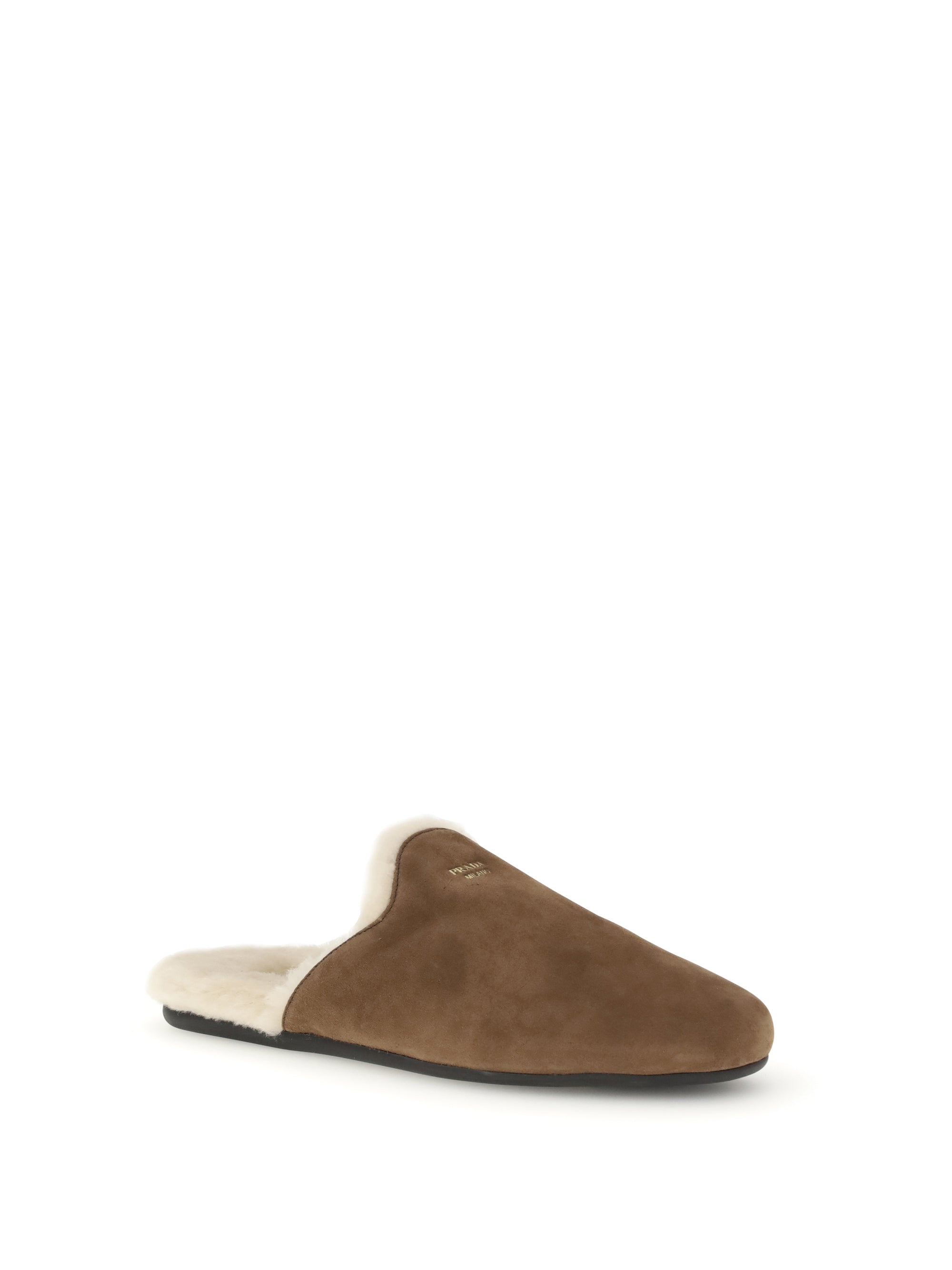 PRADA 36 suede mules