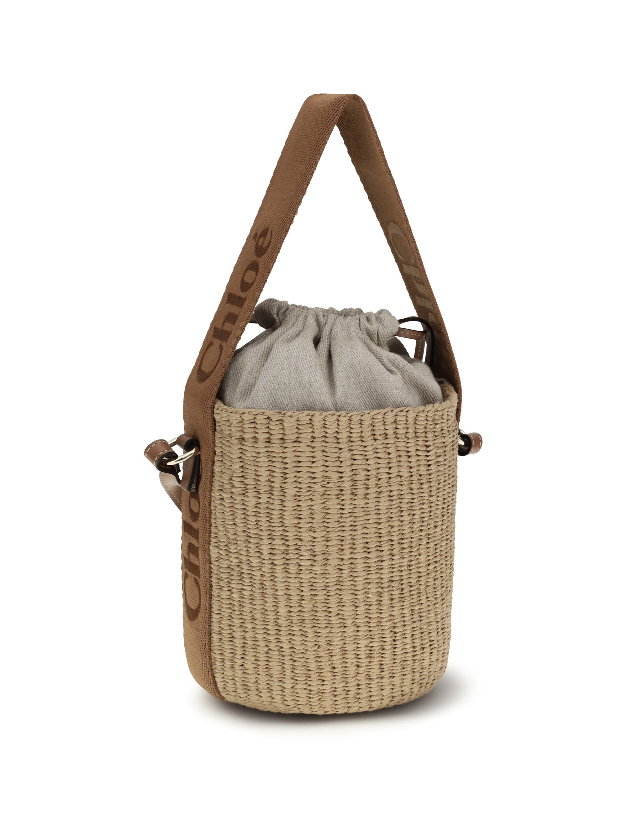 CHLOÉ OS woody bucket bag