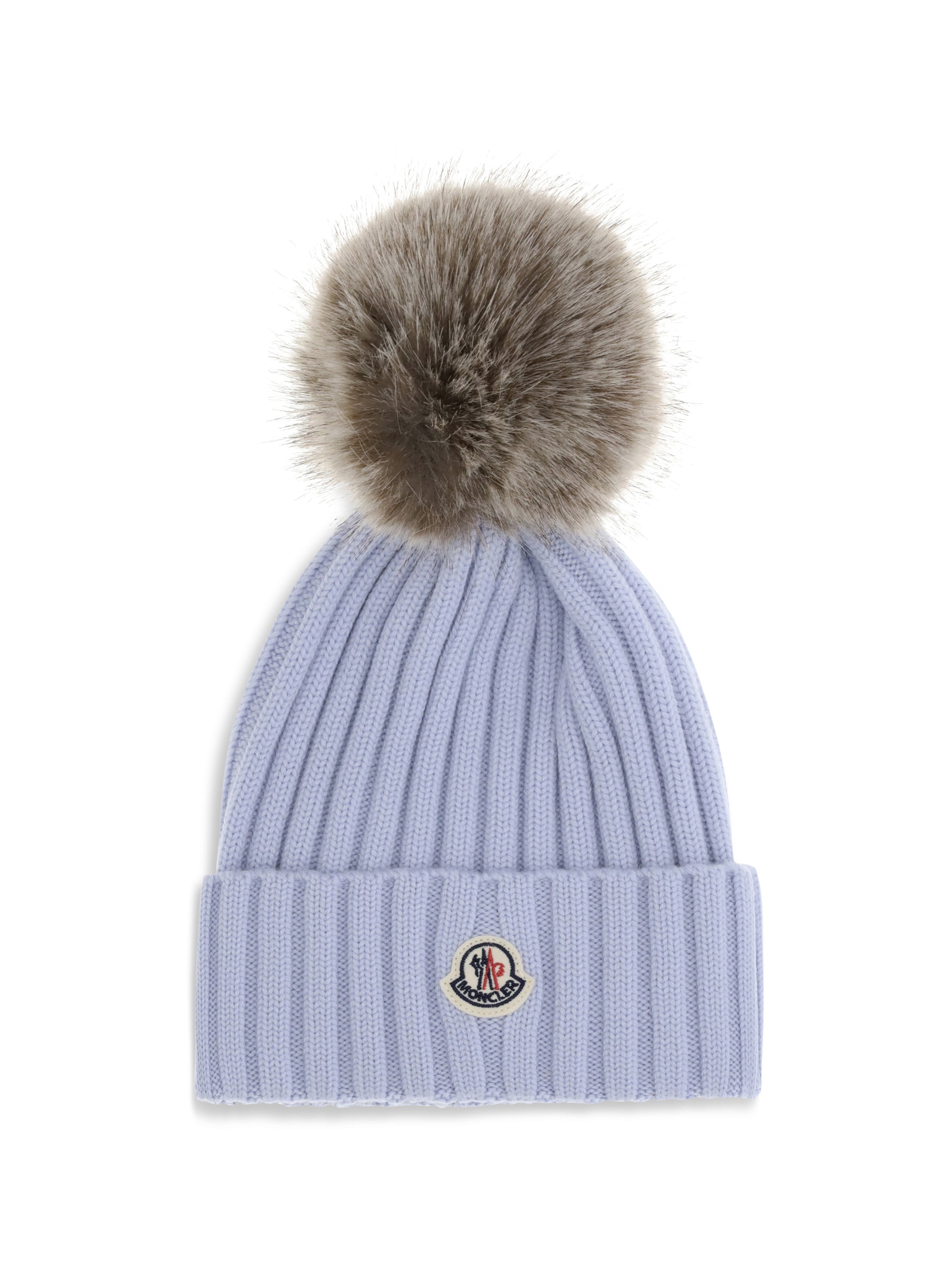 MONCLER OS pom pom wool hat