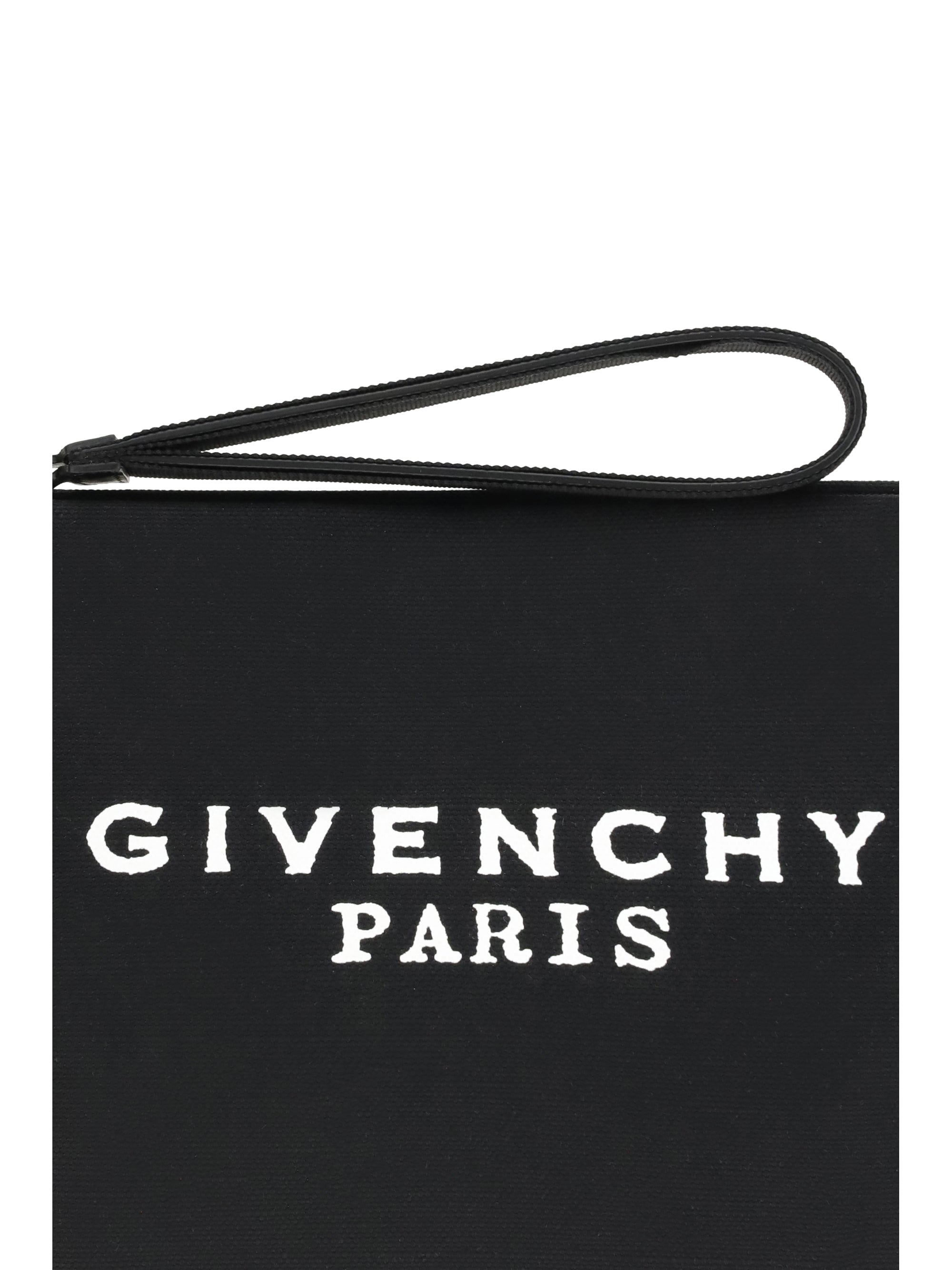 GIVENCHY OS canvas pouch bag