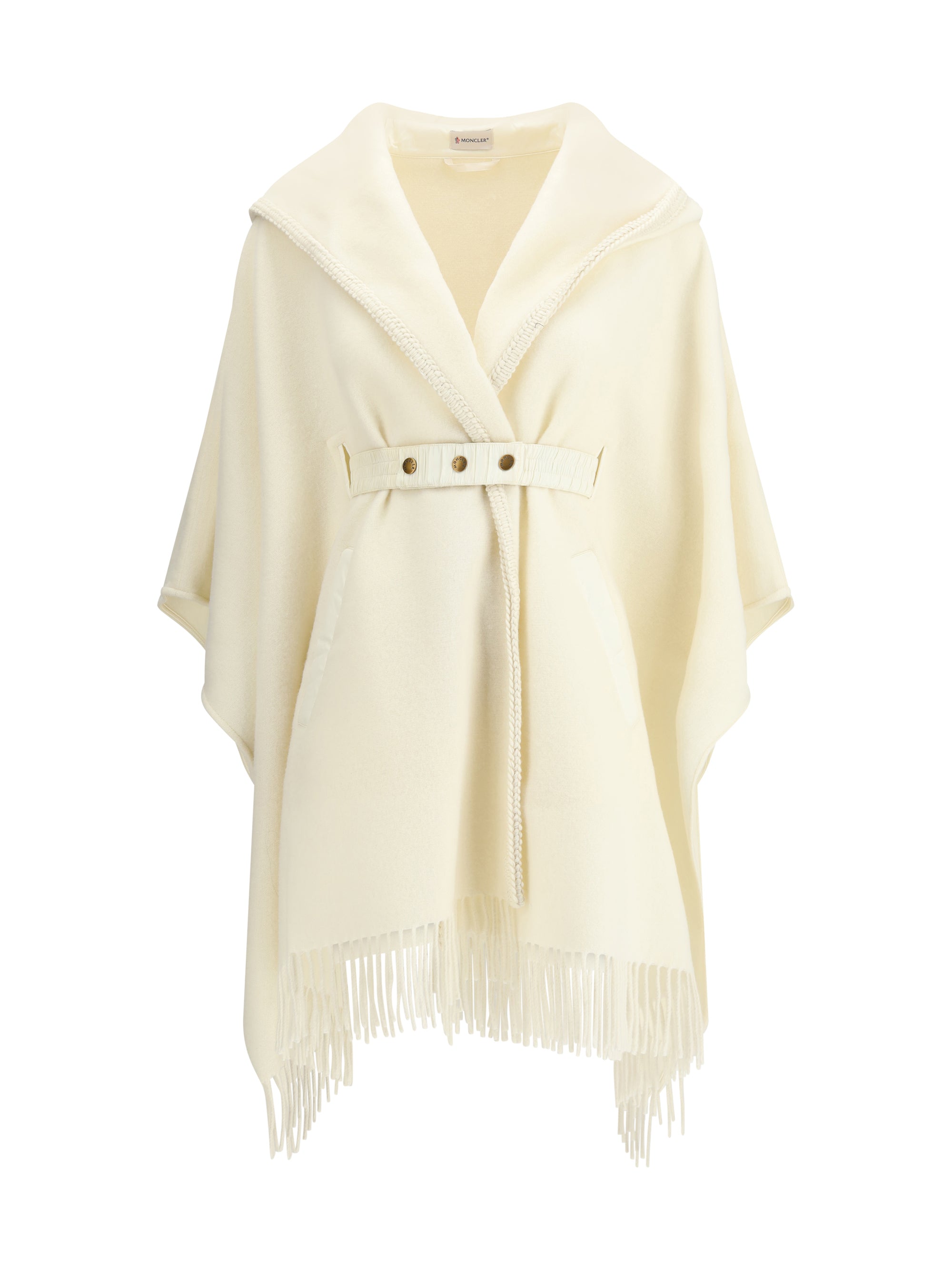MONCLER OS wool cape