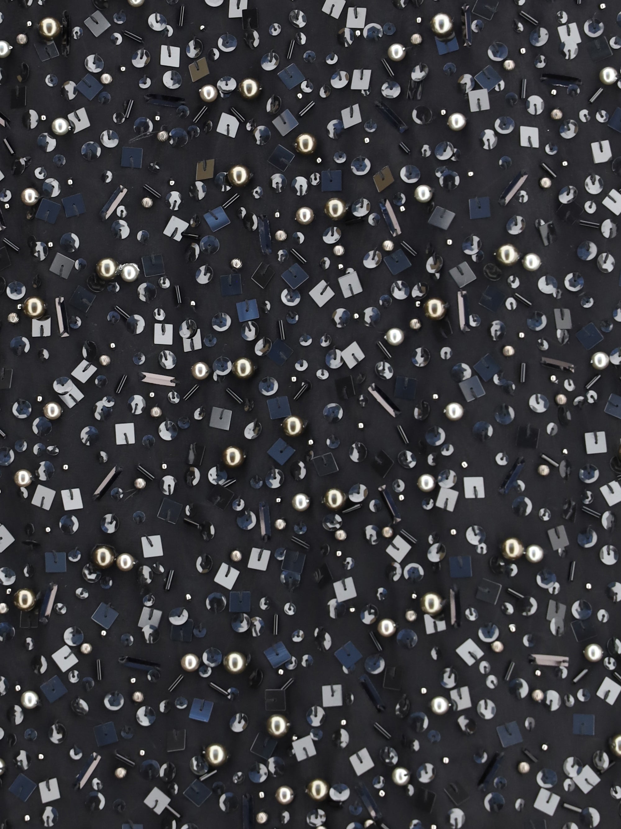 SACAI 1 sequin embroidery skirt