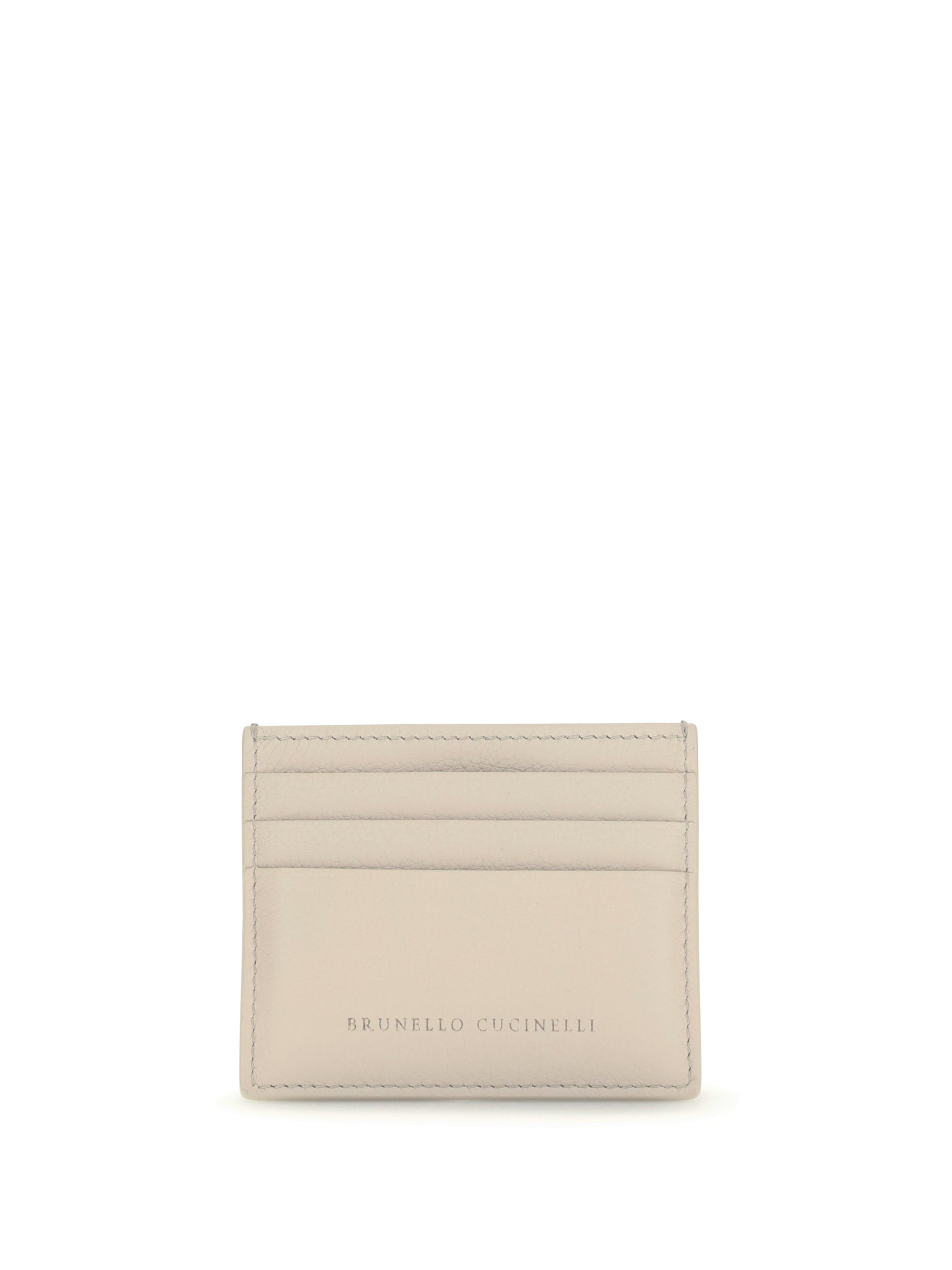 BRUNELLO CUCINELLI OS leather card holder