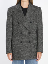 DOLCE&GABBANA 38 double-breasted chevron jacket