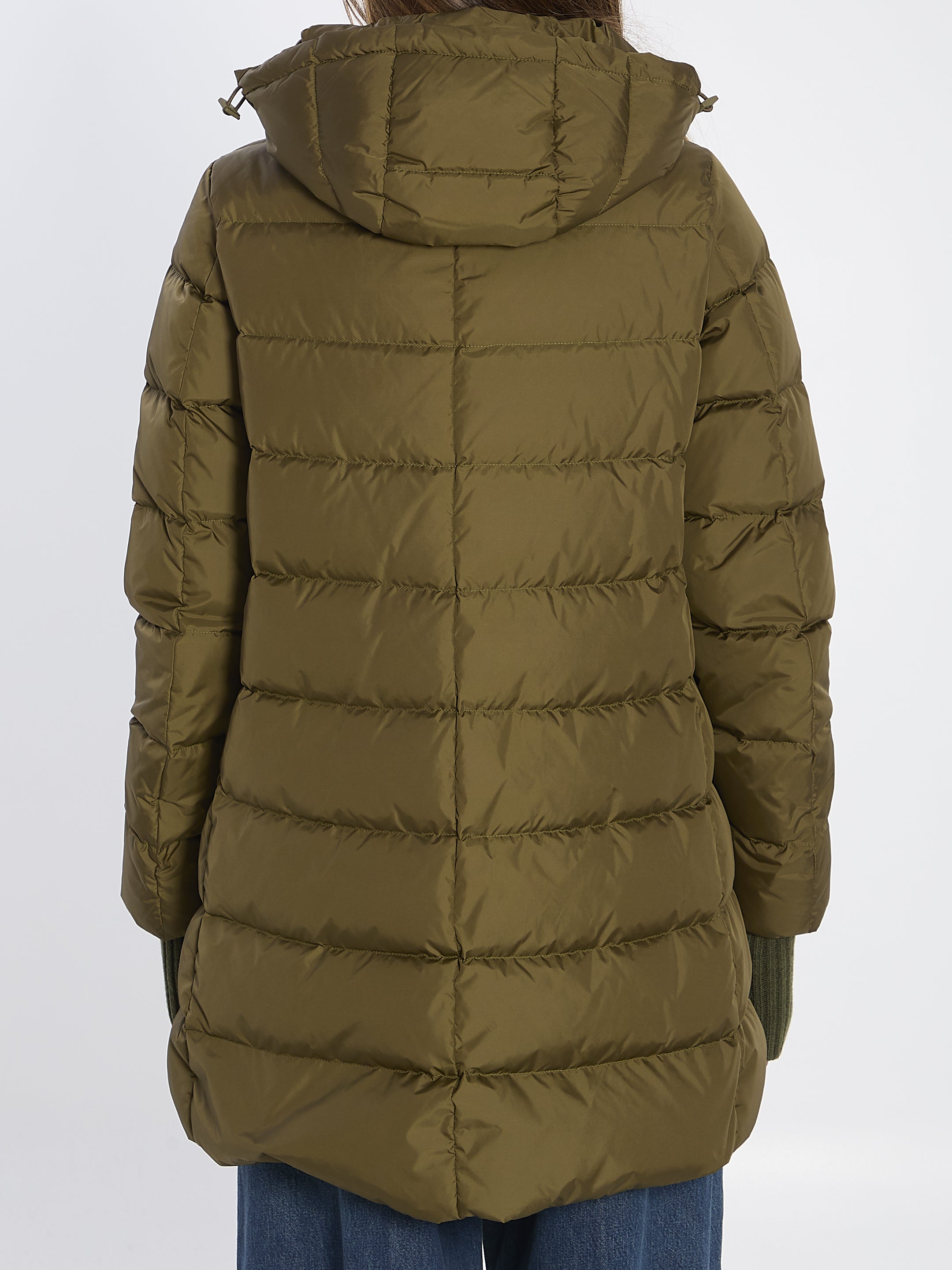 HERNO 40 a-shape puffer jacket