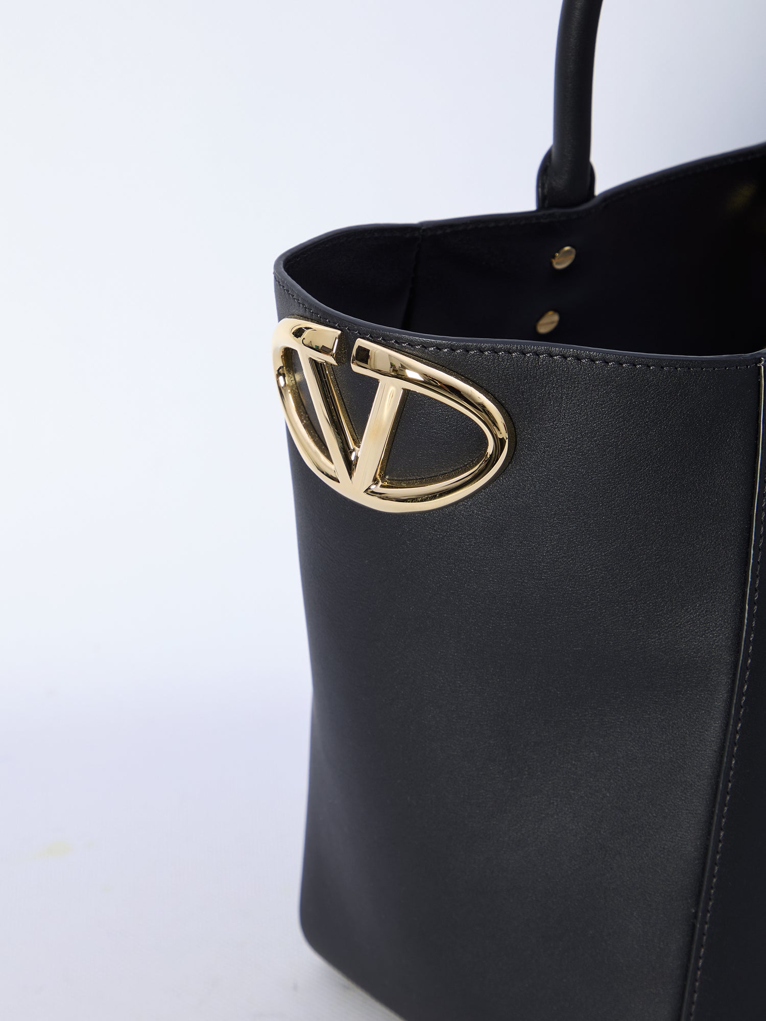 VALENTINO GARAVANI OS vlogo side shopping bag