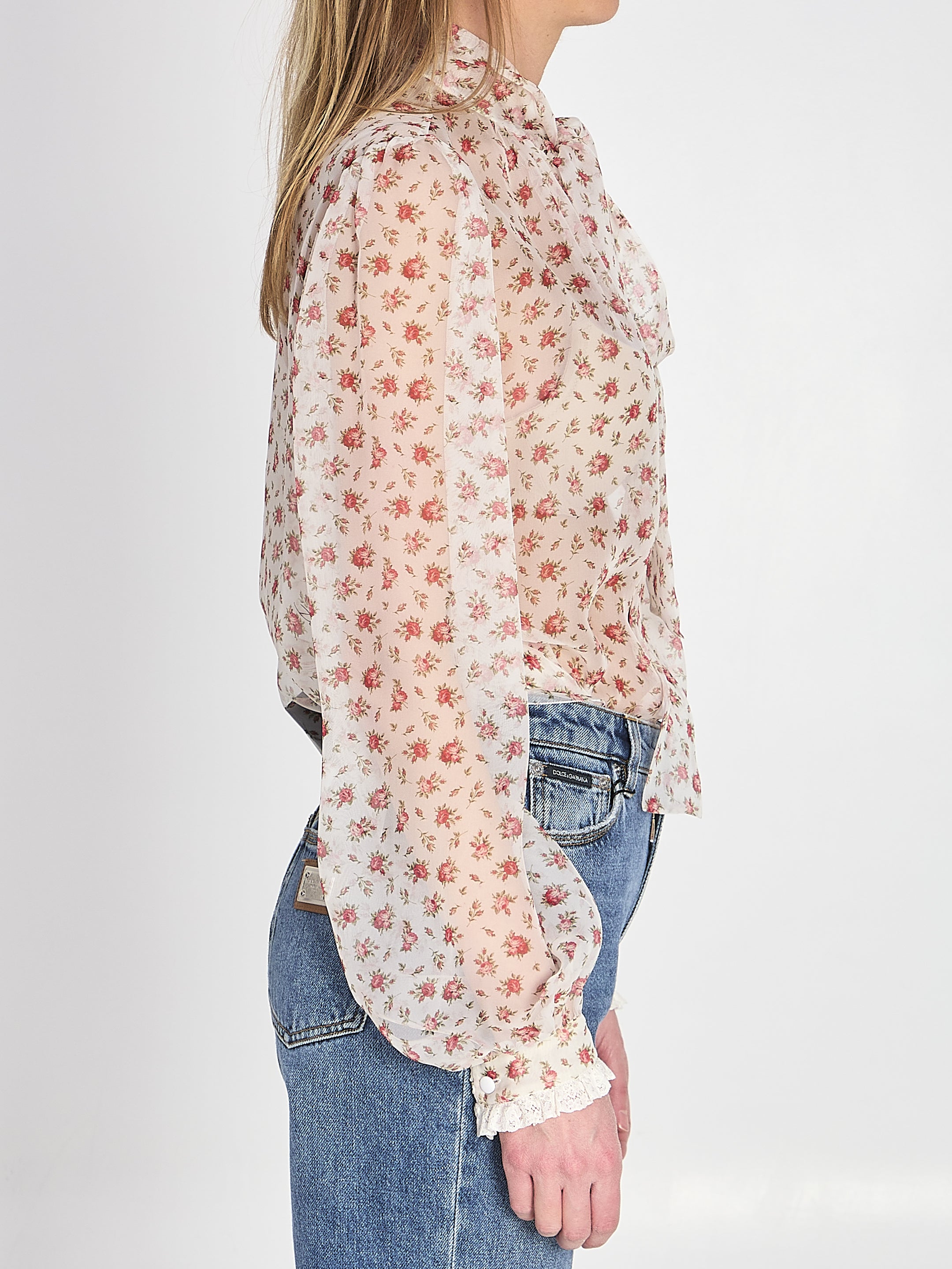 DOLCE&GABBANA 40 chiffon top