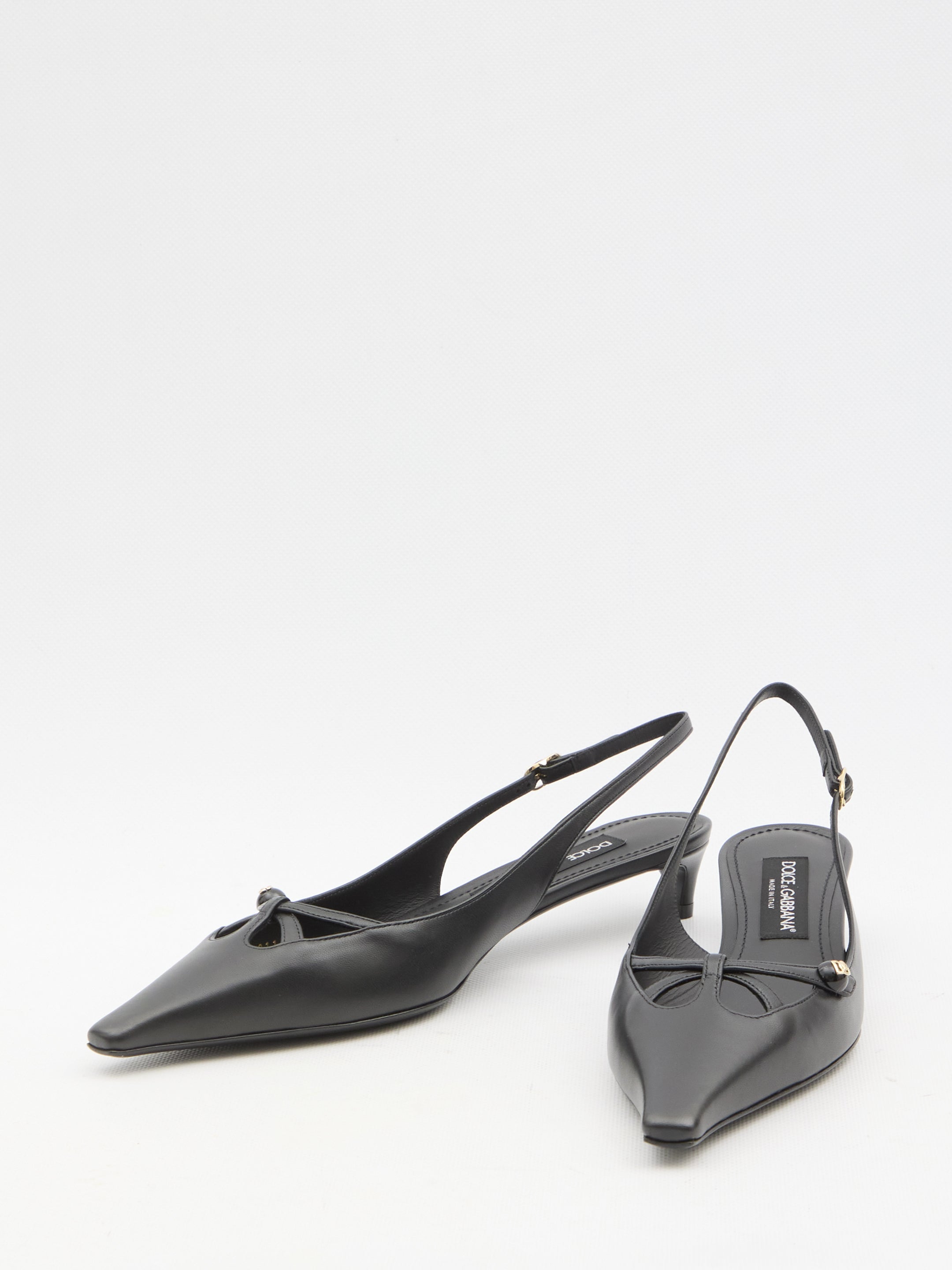 DOLCE&GABBANA 36 dg logo slingback