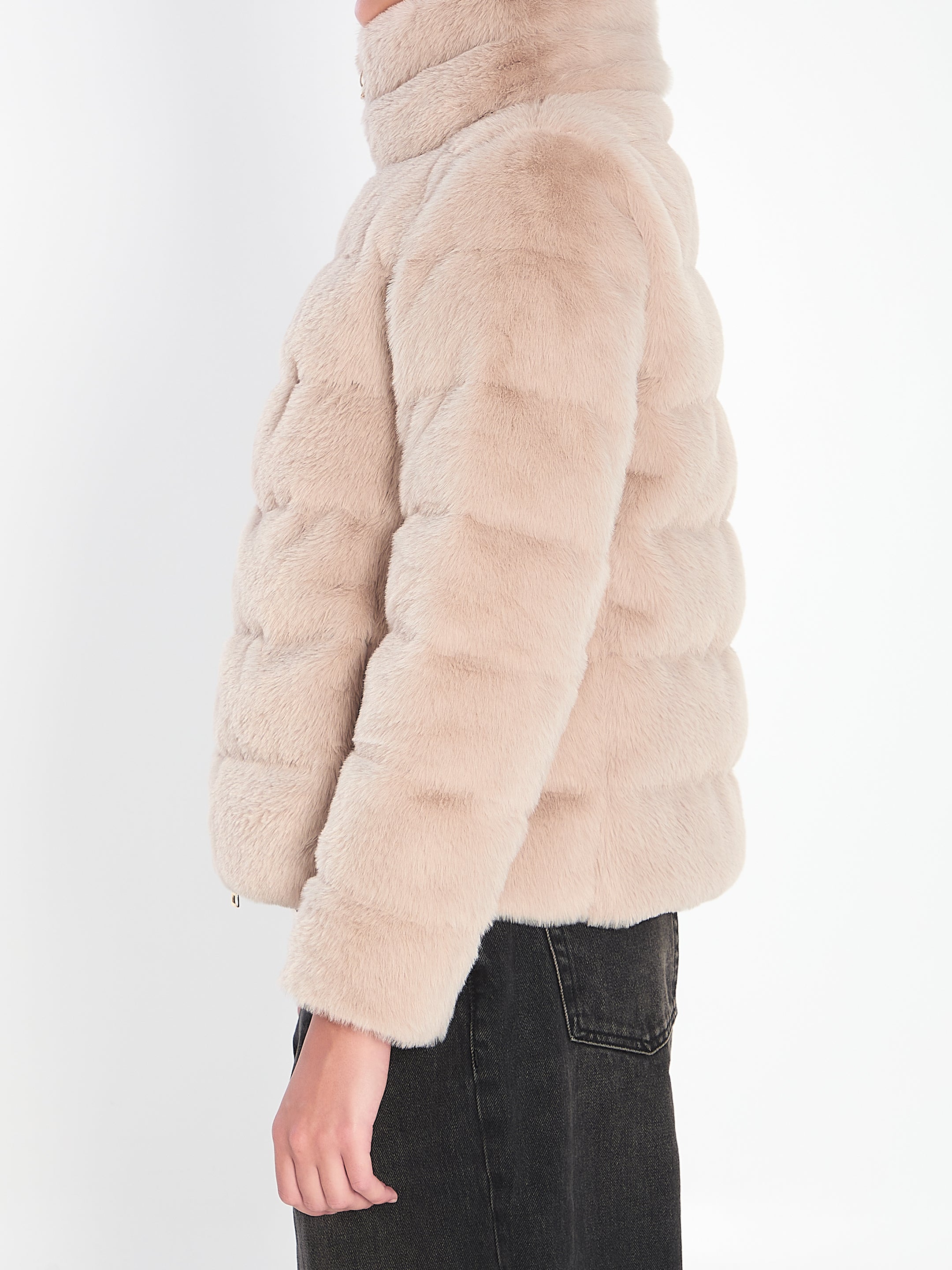 HERNO 40 eco-fur jacket