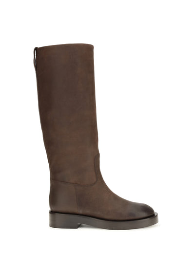 napa leather high boots