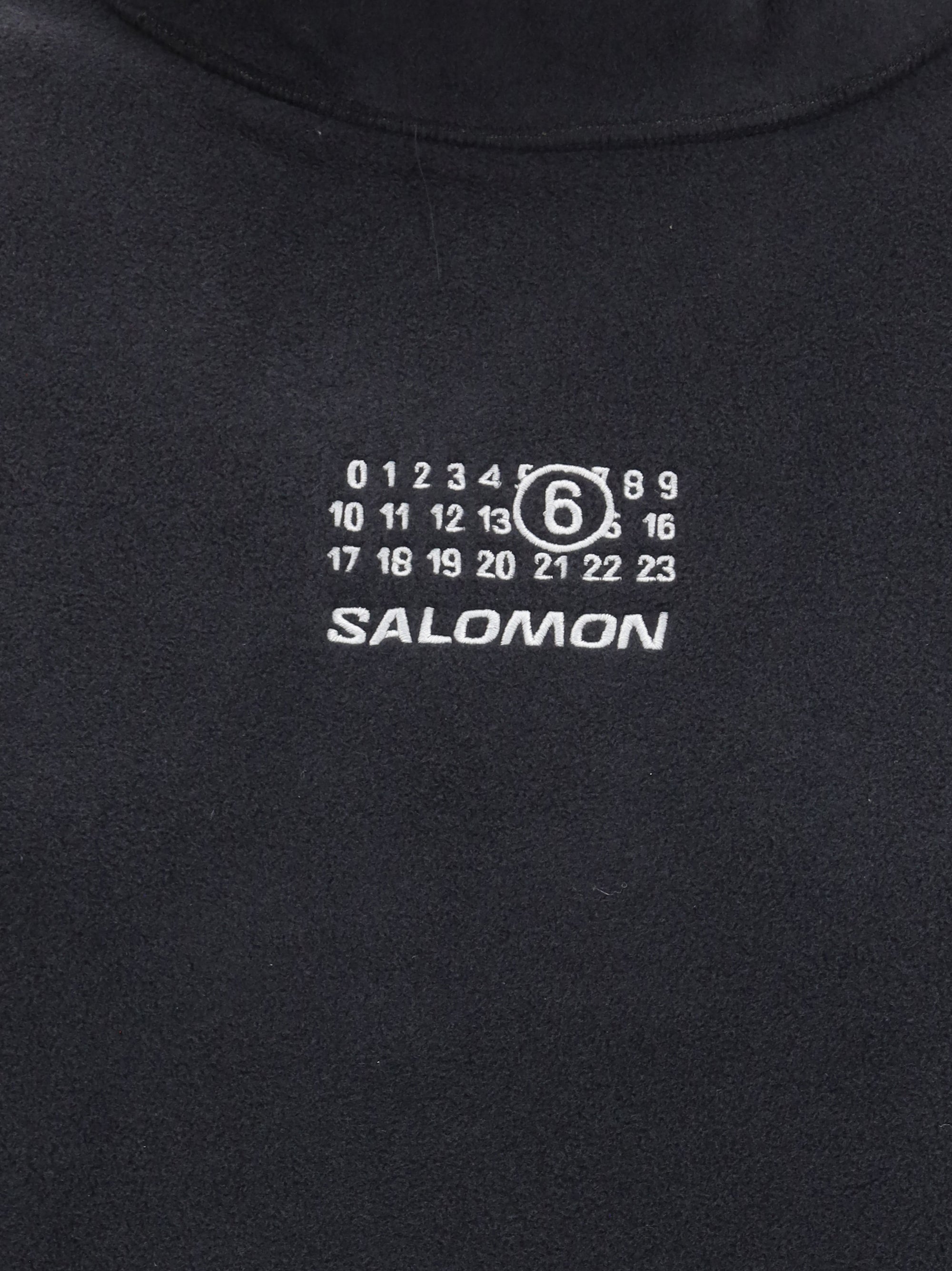 MM6 S high-neck drawstring sweatshirt from the salomon x mm6