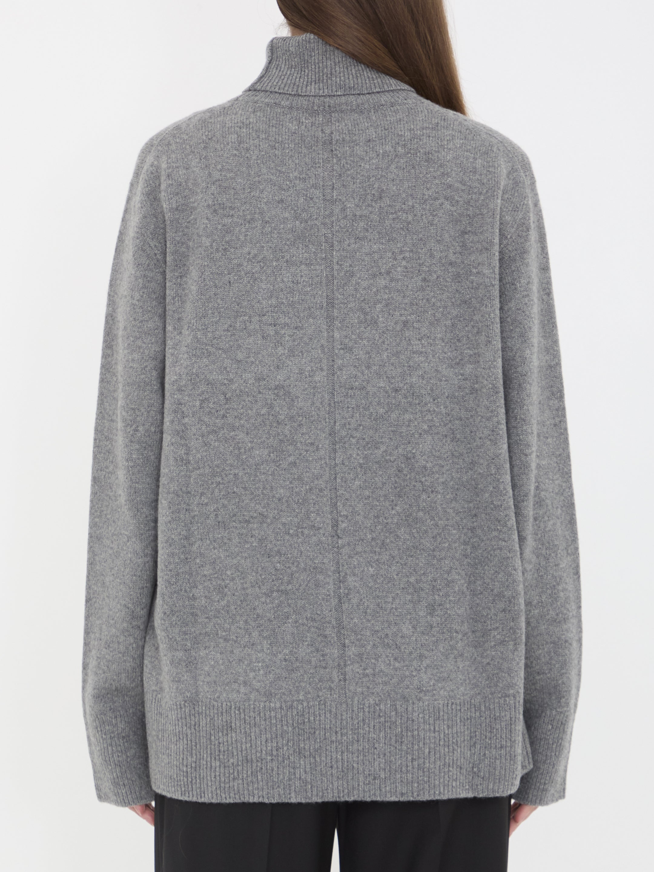 THE ROW M stepny top in wool and cashmere