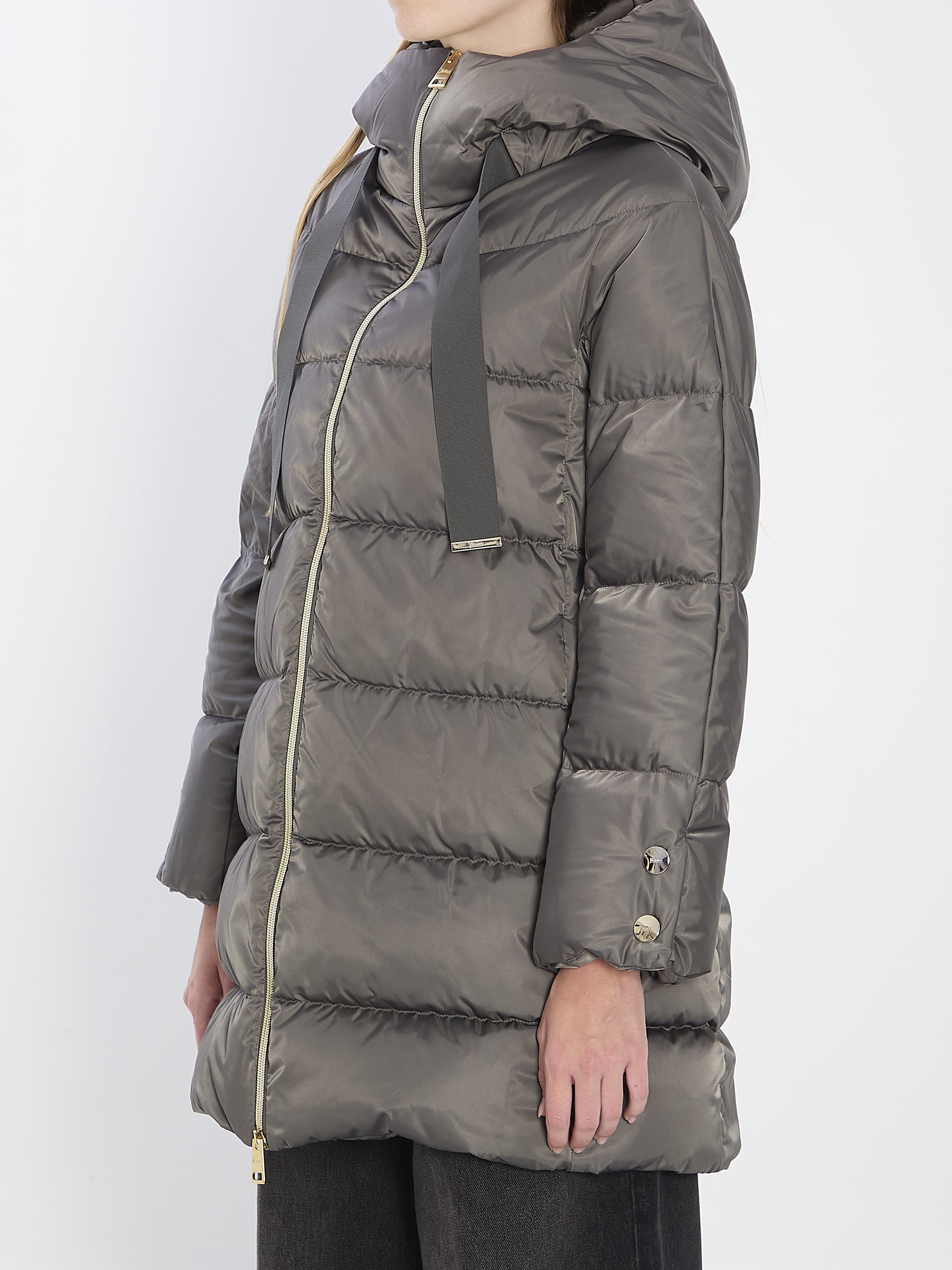 HERNO 38 a-shape puffer jacket